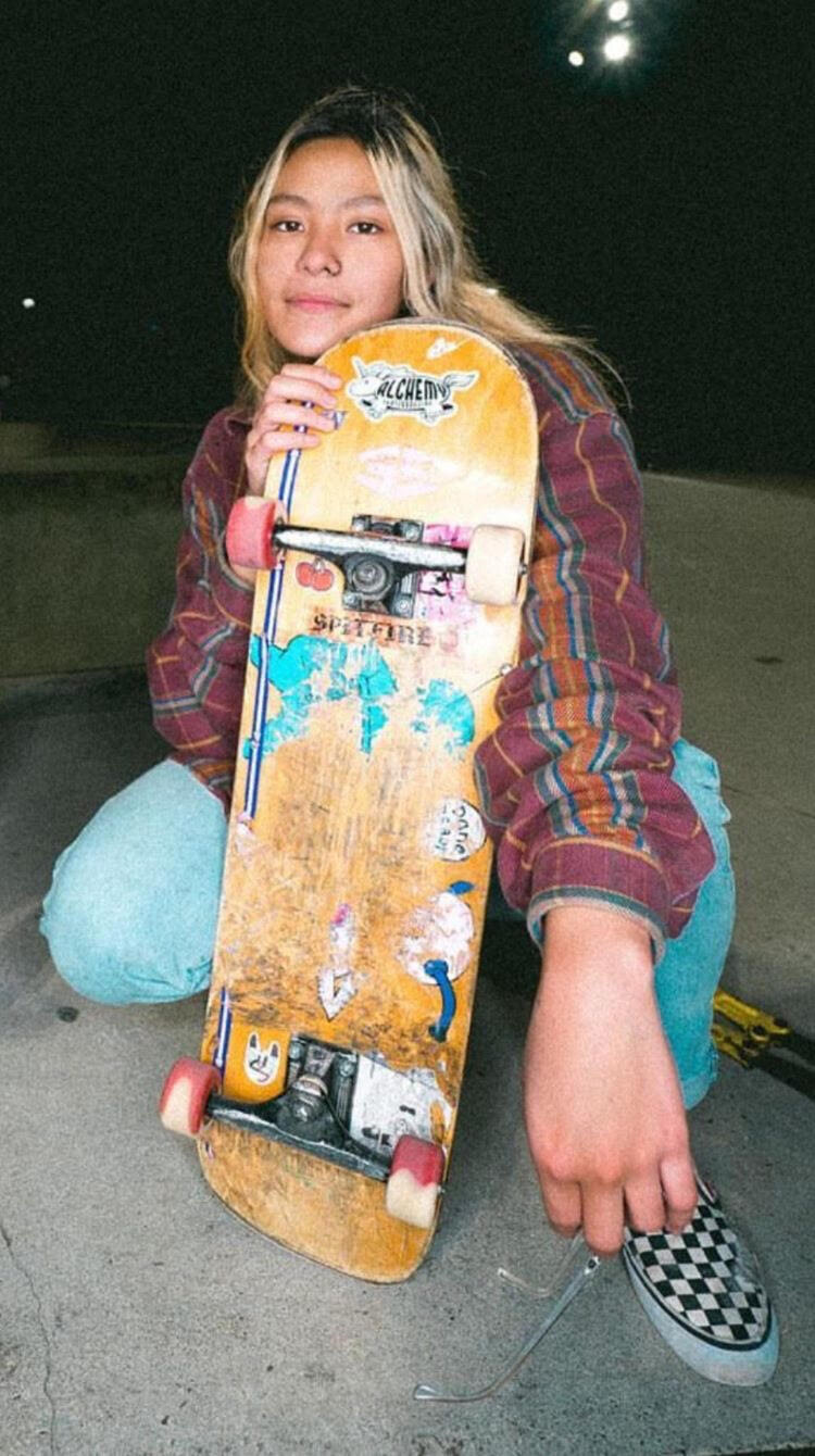 A Seattle-area shredder that attends the University of Washington. Spirit is deeply involved with S.A.L.T. (Sponsored by Alchemy Leadership Team), which brings creative learning opportunities to her area’s youth through skateboarding & art. Studying Public Health (& with a minor in American Indian Studies), she aims to work in the medical field. Keep it up, Spirit!