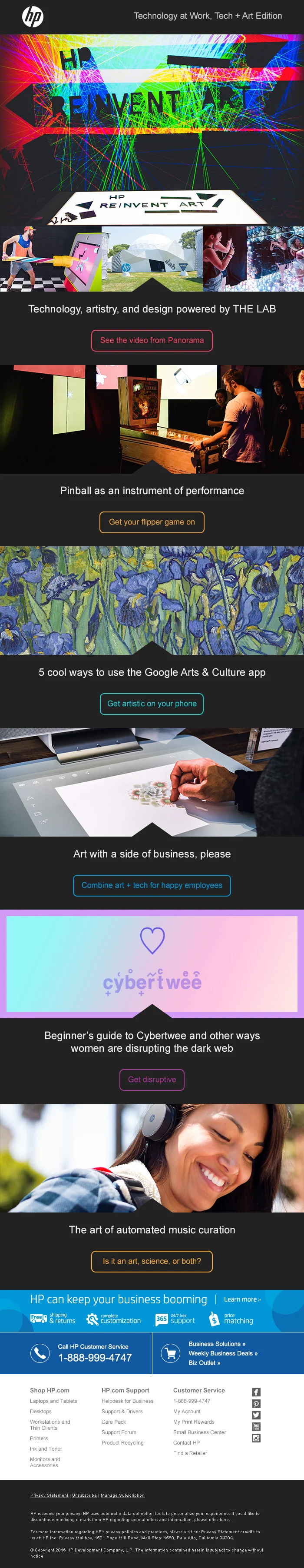 HP Technology at Work | September 2016