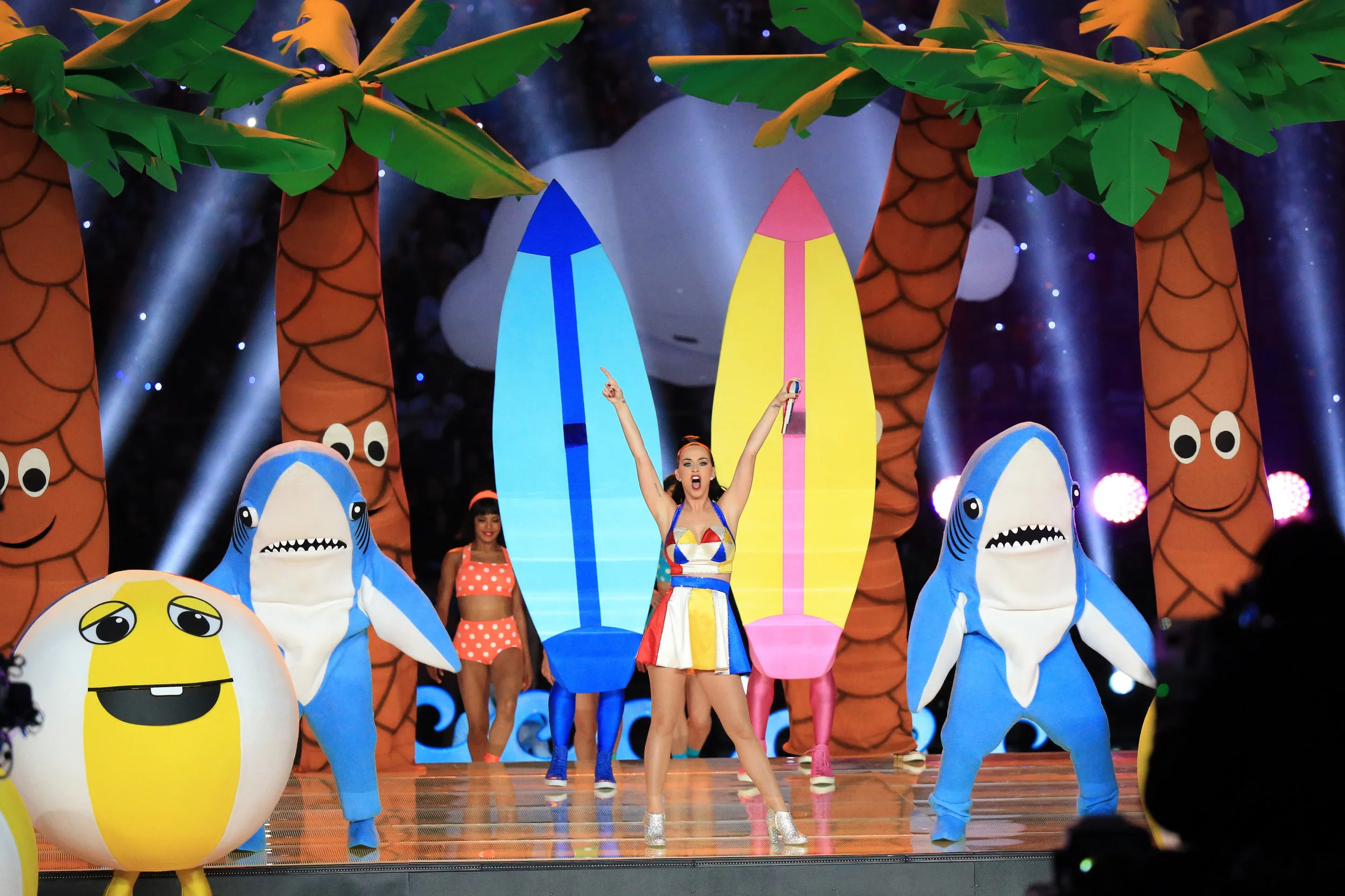 Pepsi Super Bowl Halftime Show 2015- Character Costumes
