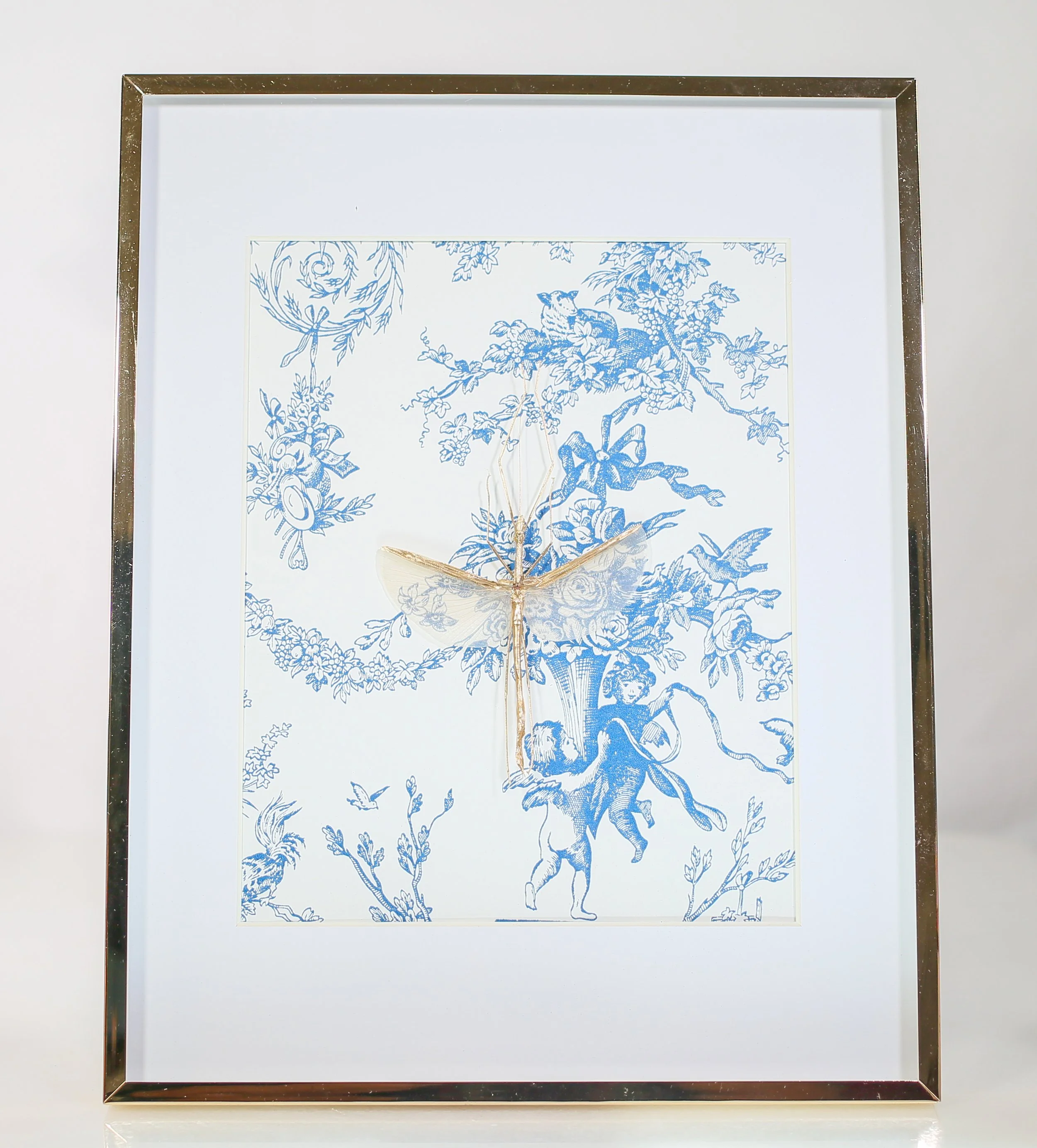 Gold Leafed Walking Stick