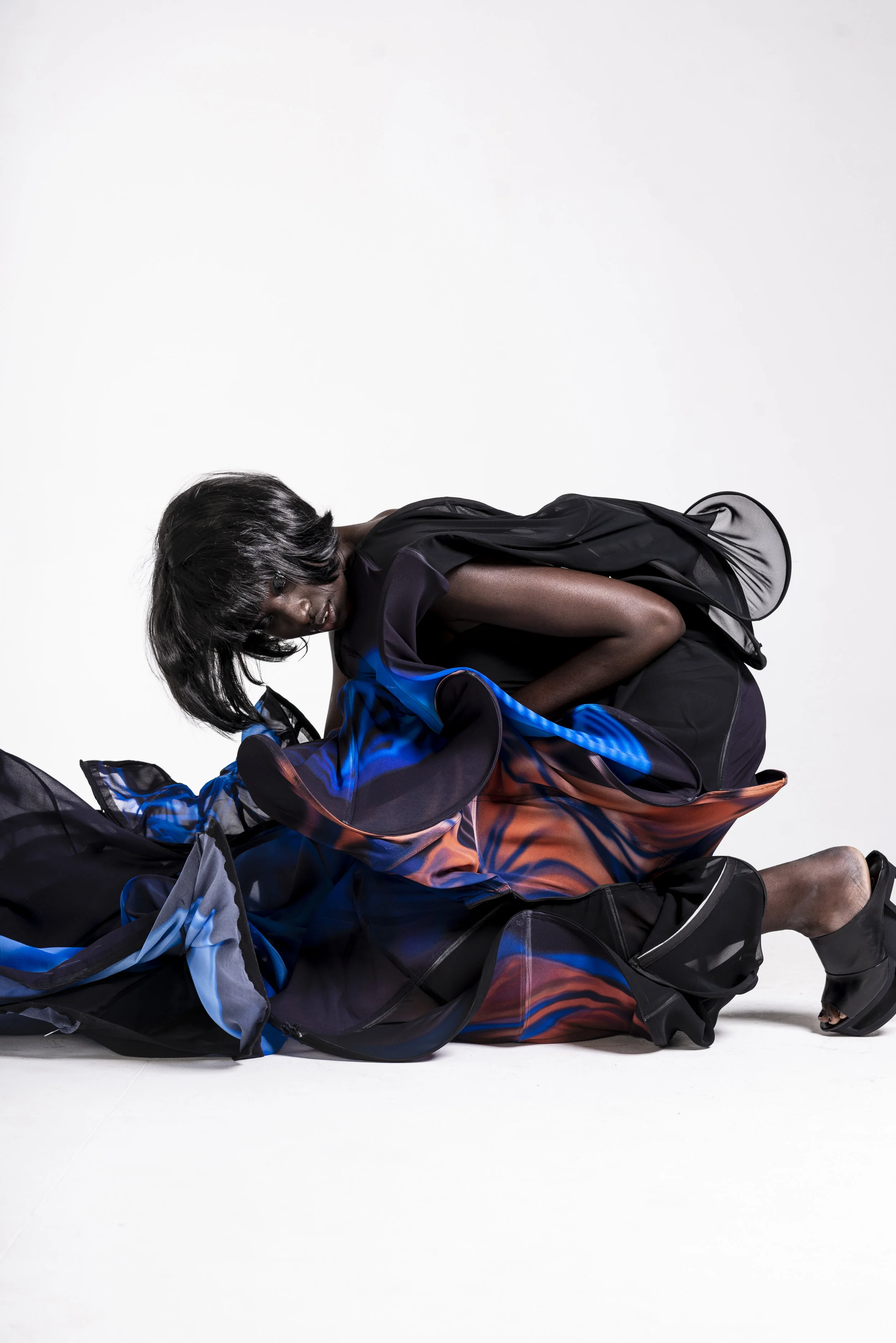  Designer :   Nikita Banney  Models:   Roda Alfred   ,    Ariel Russell    &amp;    Kathryn Jones   HMUA:  Amanda Szallasi  Institute:  RMIT School of Art  