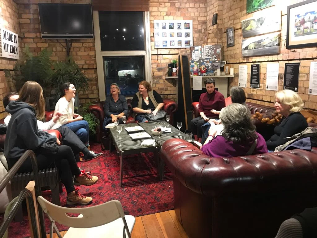 Photo: Inaugural Lit Reads Book Club Frankenstein in Baghdad April 23rd 2018