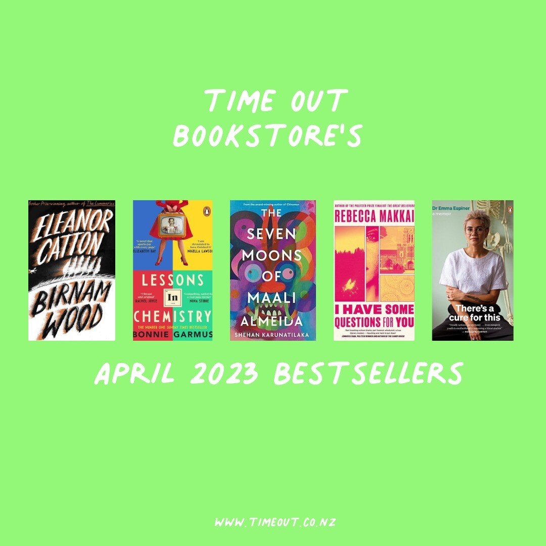 Check out our April Bestsellers! Do you see any of your favourites?