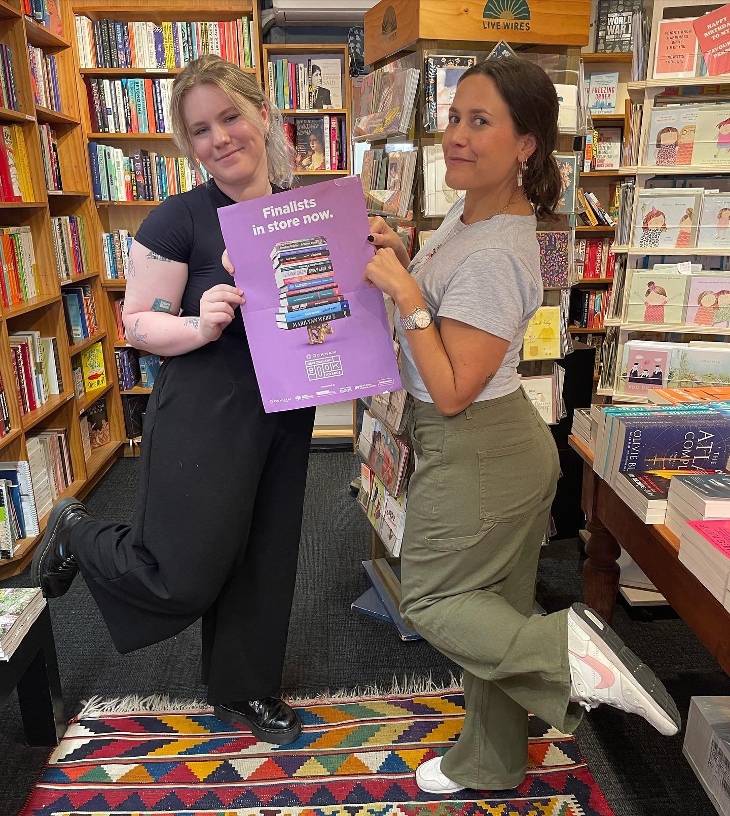 ✨GIVEAWAY✨Your Ockham Fiction Champions, Hollie &amp; Abby, have a double pass to the 2024 Ockham NZ Book Awards to giveaway! 📚

To enter the draw, make sure you&rsquo;re following us and @newzealandbookawards then simply tag a friend you&rsquo;d li