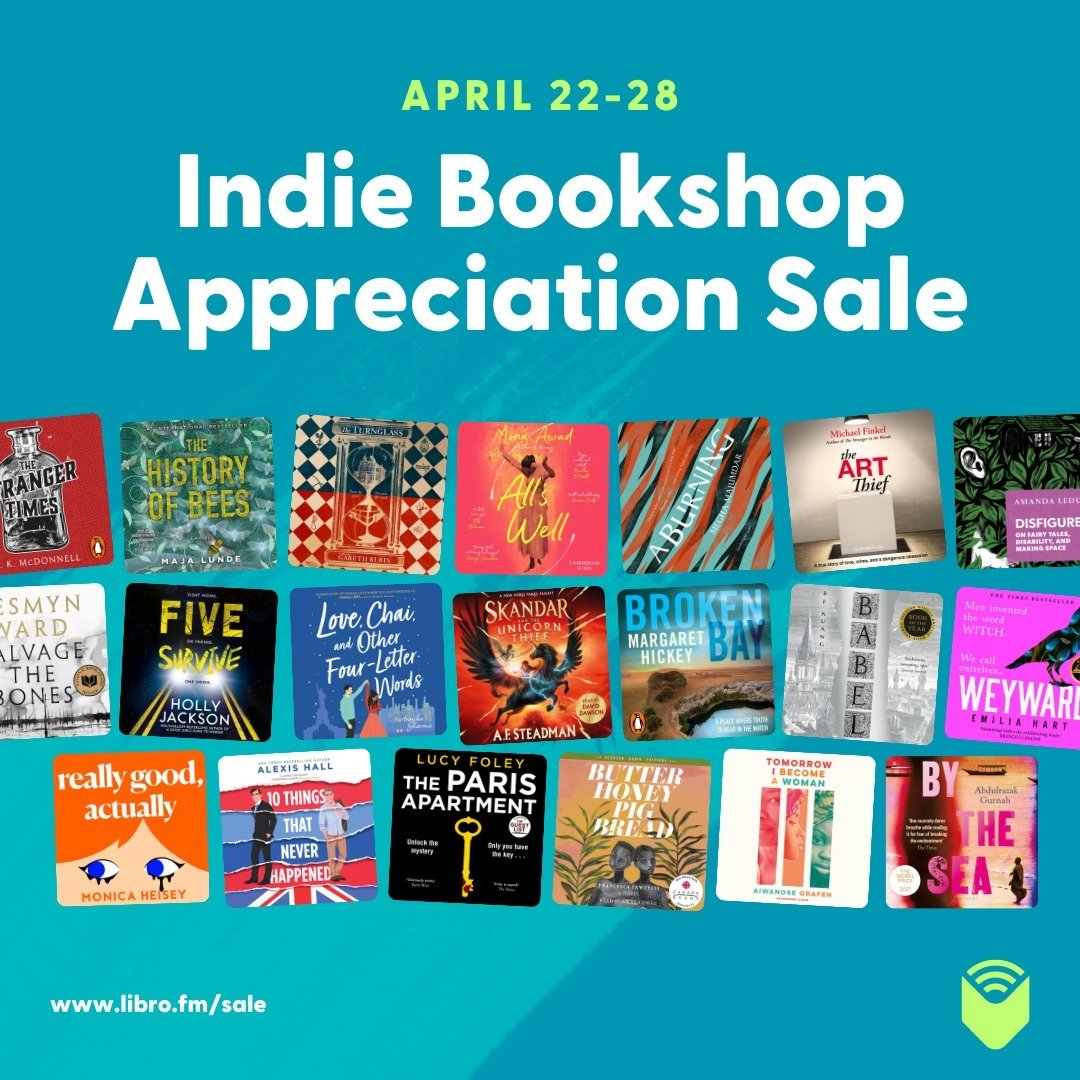 Read audiobooks and support Time Out! From now until 28 April, shop on-sale audiobooks through @librofm during their Independent Bookshop Appreciation Sale. Every purchase supports our bookshop! Start shopping here: www.libro.fm/sale?bookshop=timeout