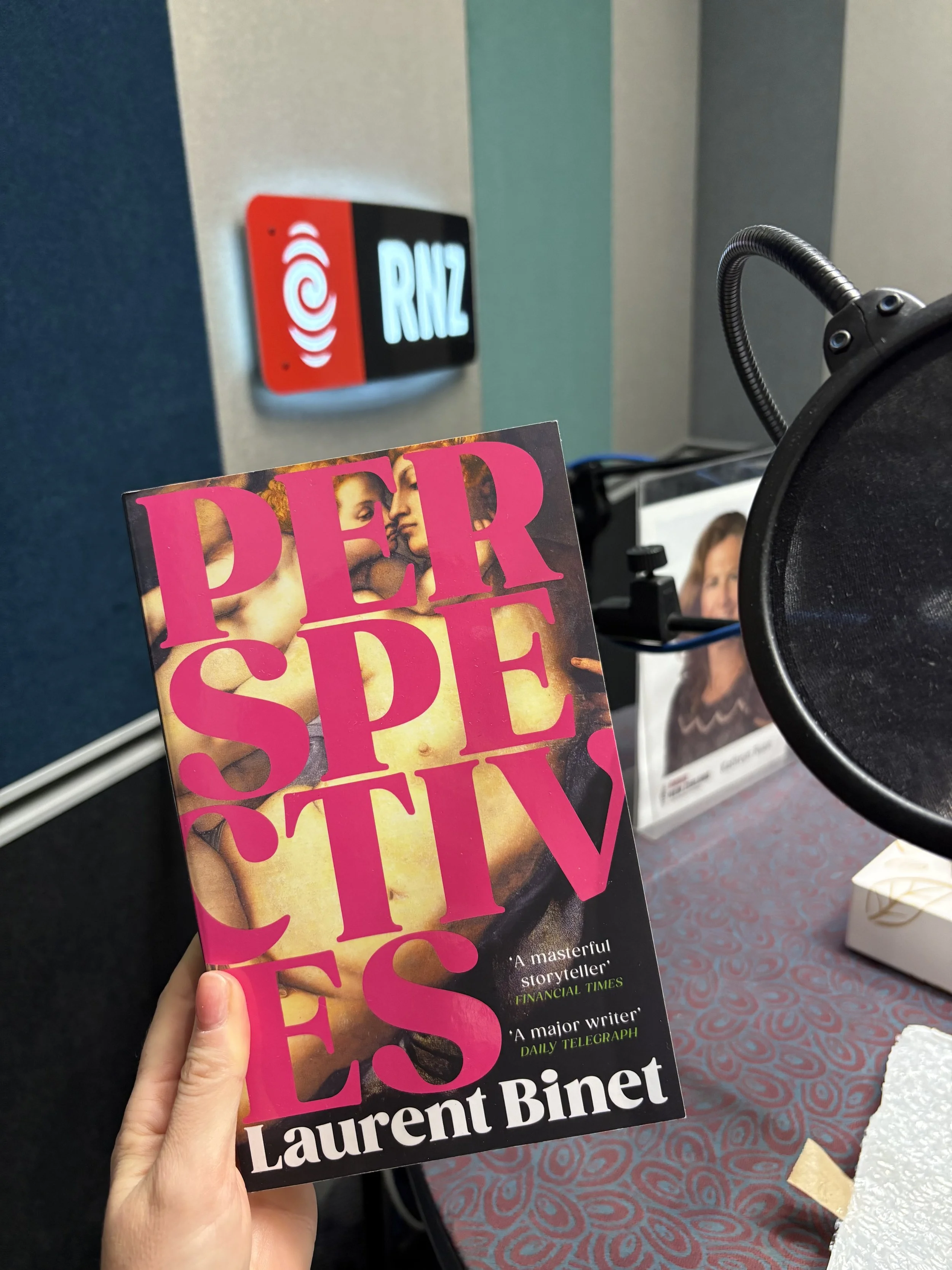 RNZ's Nine to Noon: Perspectives by Laurent Binet 