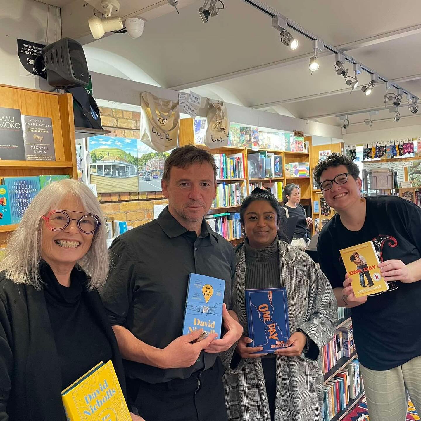 Thank you @davidnichollswriter for popping into Time Out. How lucky are we?!