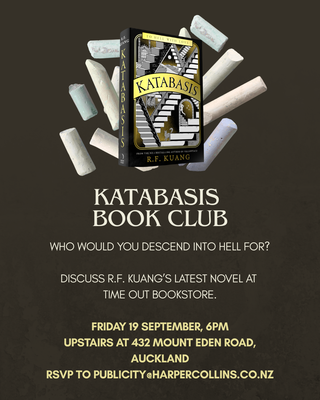 Book Club: Katabasis by R.F. Kuang
