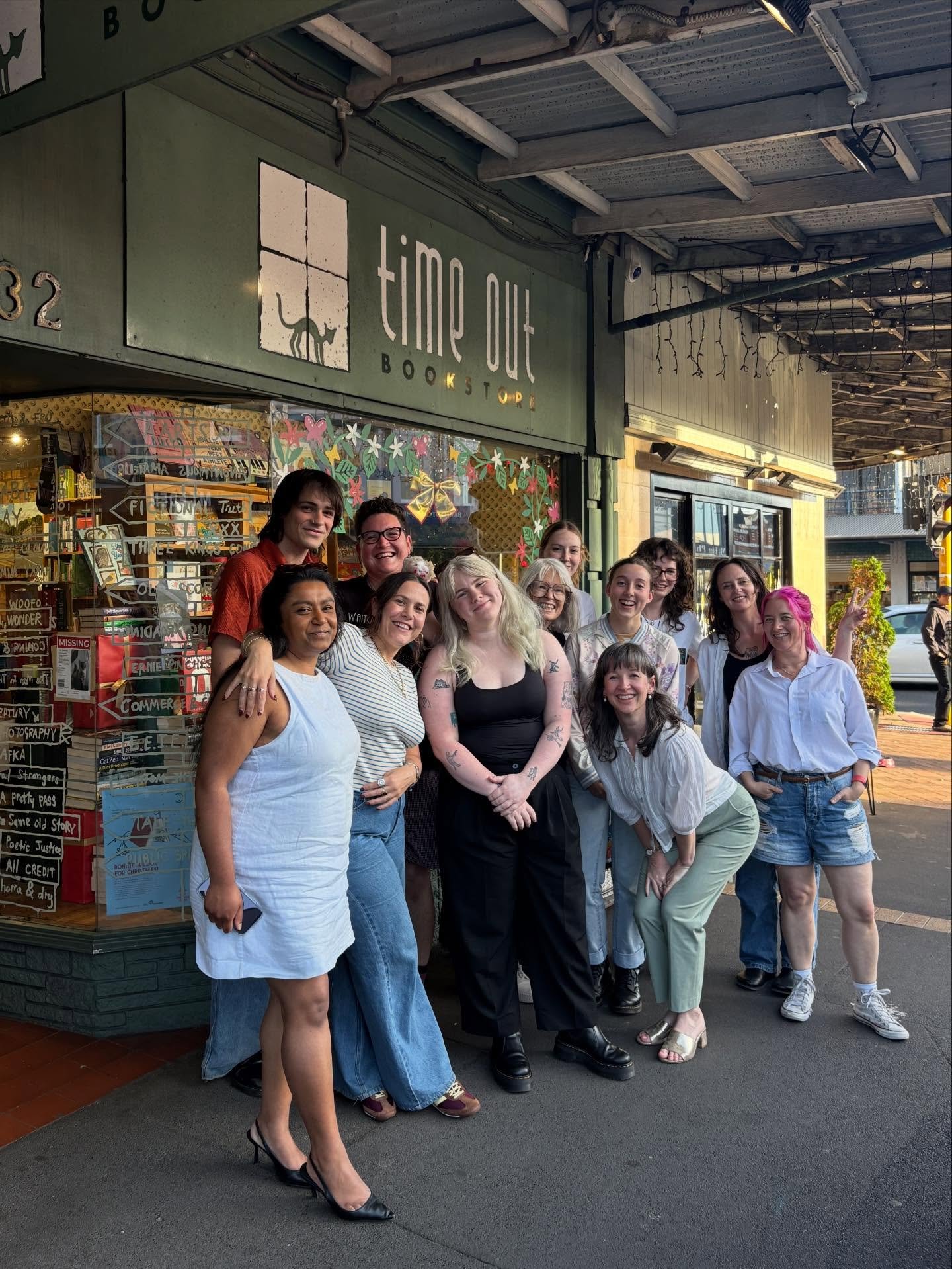 Our 2025 Time Out Christmas crew (featuring some special guests who have returned just for the festive season.) 

🎄📚🎄📚