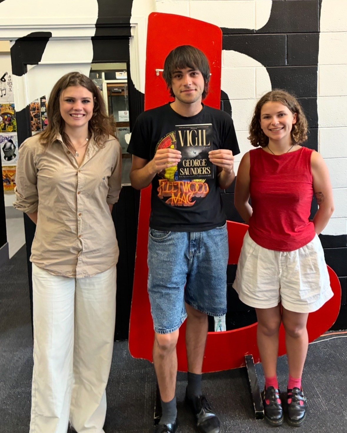 Nate is back up for @95bfm_breakfast's Loose Reads, and today we're getting deep into questions of morality and mortality, with George Saunders' Vigil.

Listen to Nate chat with Rosetta and Milly at the link in the bio.