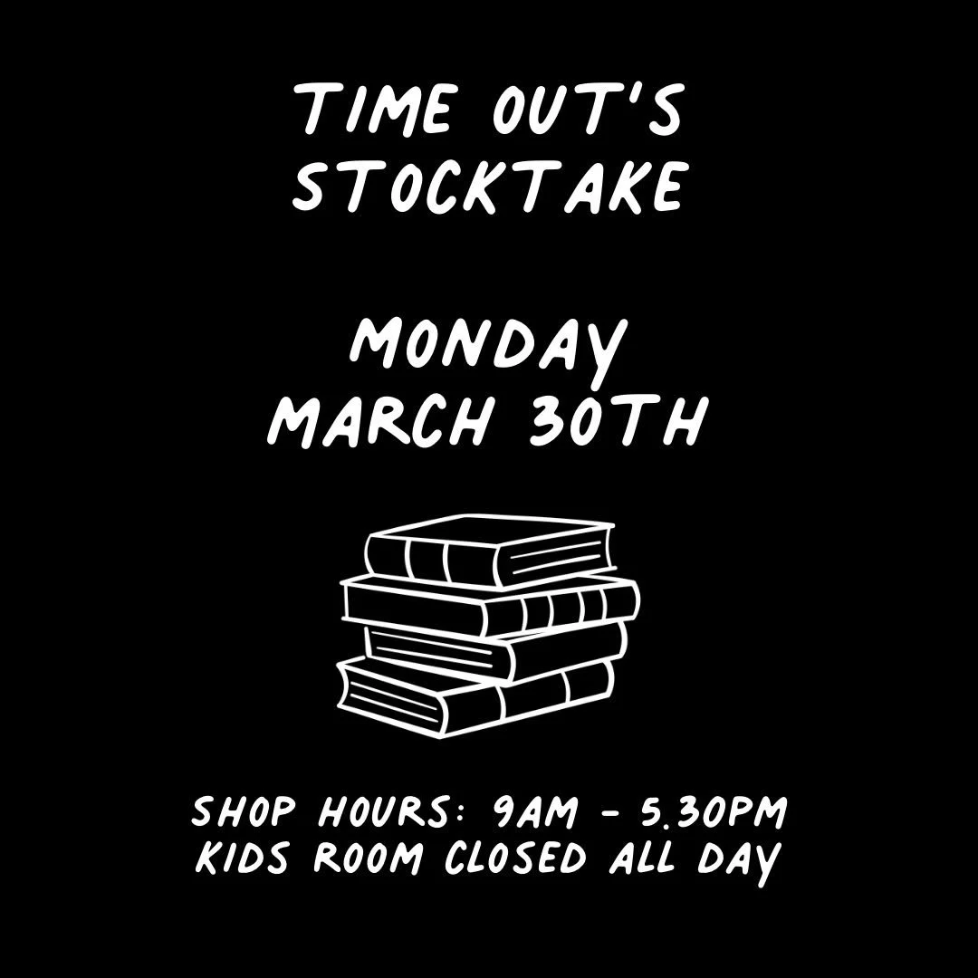 It&rsquo;s that time again! 

Monday 30th March is our stocktake. 
Our kids room will be closed for the day and the rest of the store will close at 5.30pm.