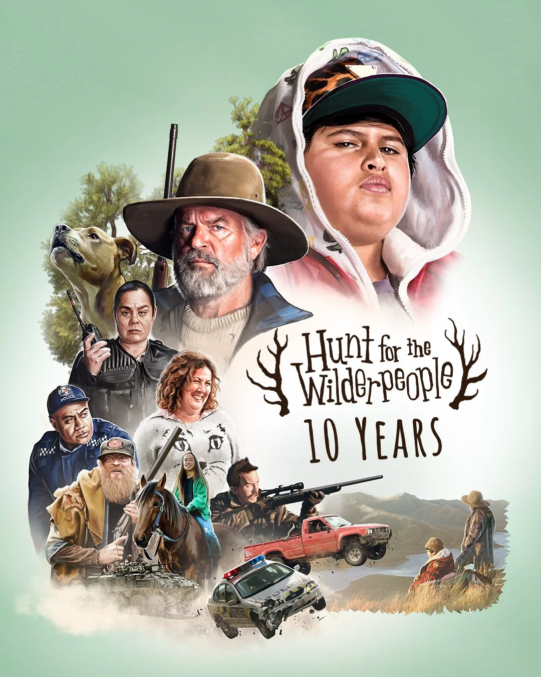 Are you looking for a school holiday activity? You've got 24 hours to enter this competition.

NZ's #1 film of all time/Taika Waititi's classic Hunt for the Wilderpeople, is re-releasing in cinemas over Easter to celebrate the film's 10th anniversary