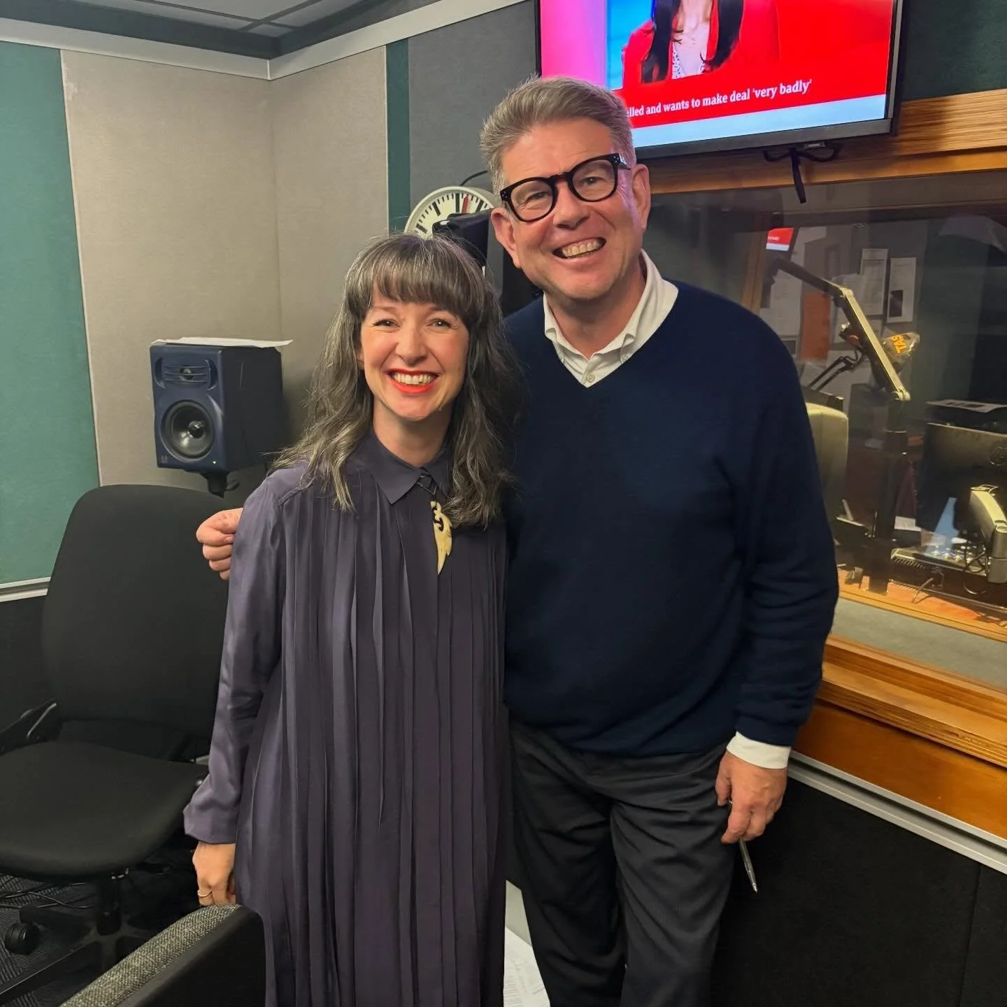 It was an absolute treat speaking about our big news with John Campbell and RNZ&rsquo;s Morning Report team. 💕📚