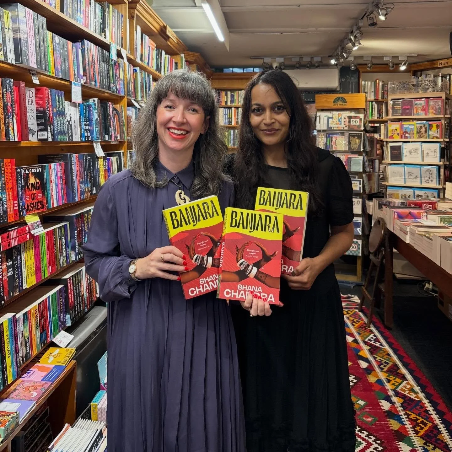Congratulations to Shana Chandra on her new novel, Banjara. We have signed copies on the shelf and also reviewed this on @95bfm_breakfast&rsquo;s Loose Reads.

Listen at the link in the bio.