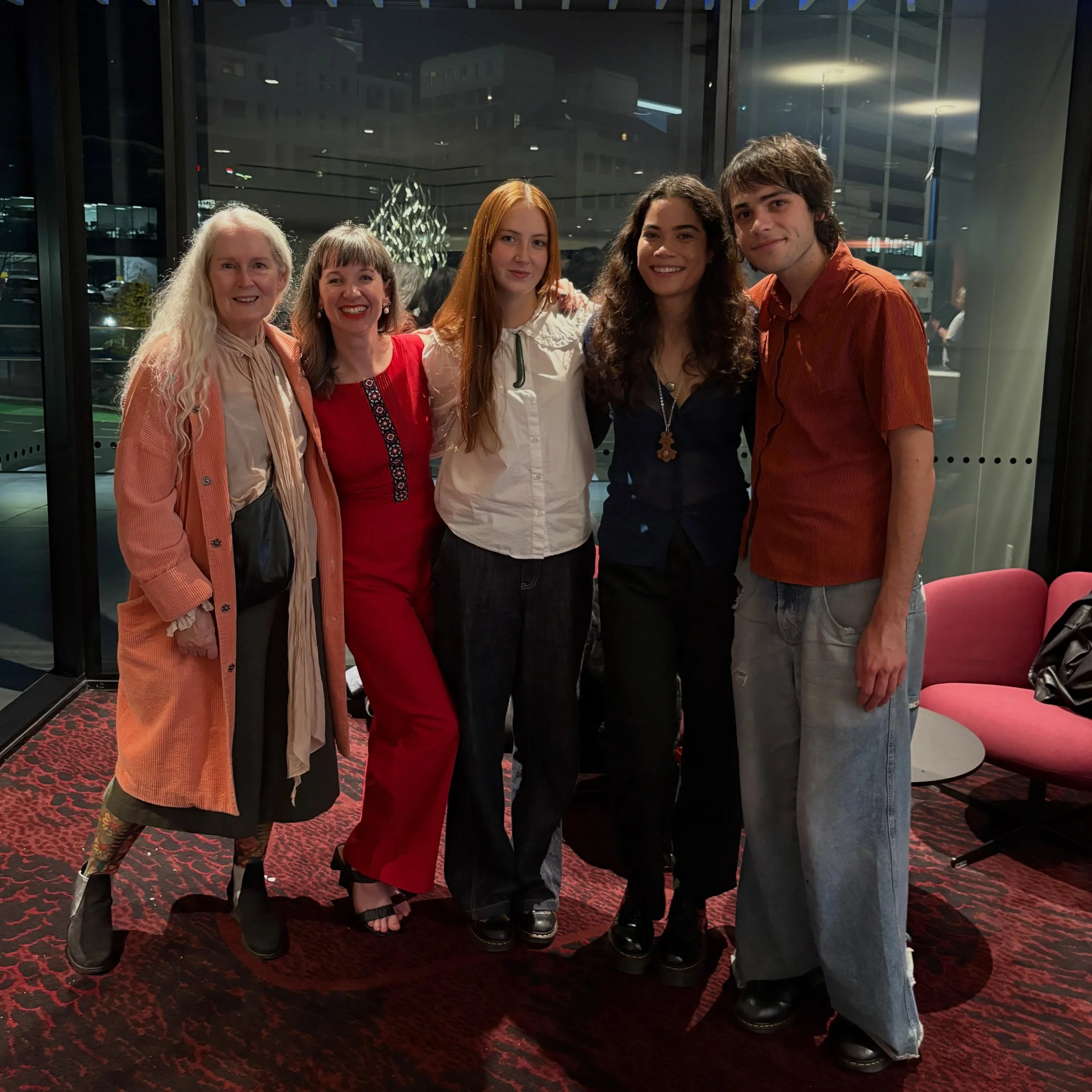 A portion of the Time Out crew at last night&rsquo;s @newzealandbookawards with honorary whānau member @elizabethknox. 

Congratulations to all of the winners! 💕🌿✨