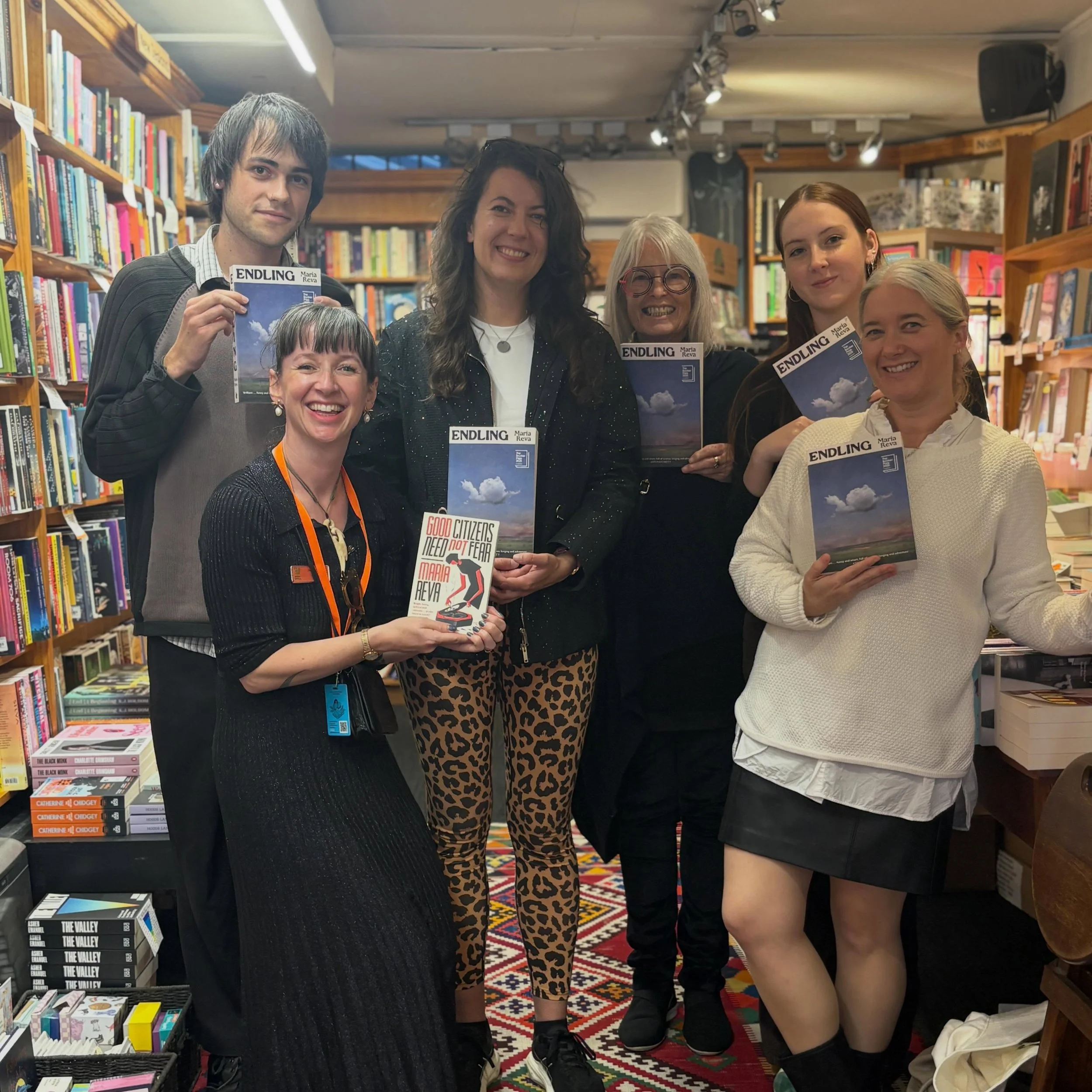 It was an absolute PLEASURE to have Canadian Ukrainian author @revawrites visit Time Out and sign some books. Endling has been a big favourite for our staff and customers.

Long live Lefty! 🐌🐌🐌🐌🐌🐌🐌🐌🐌