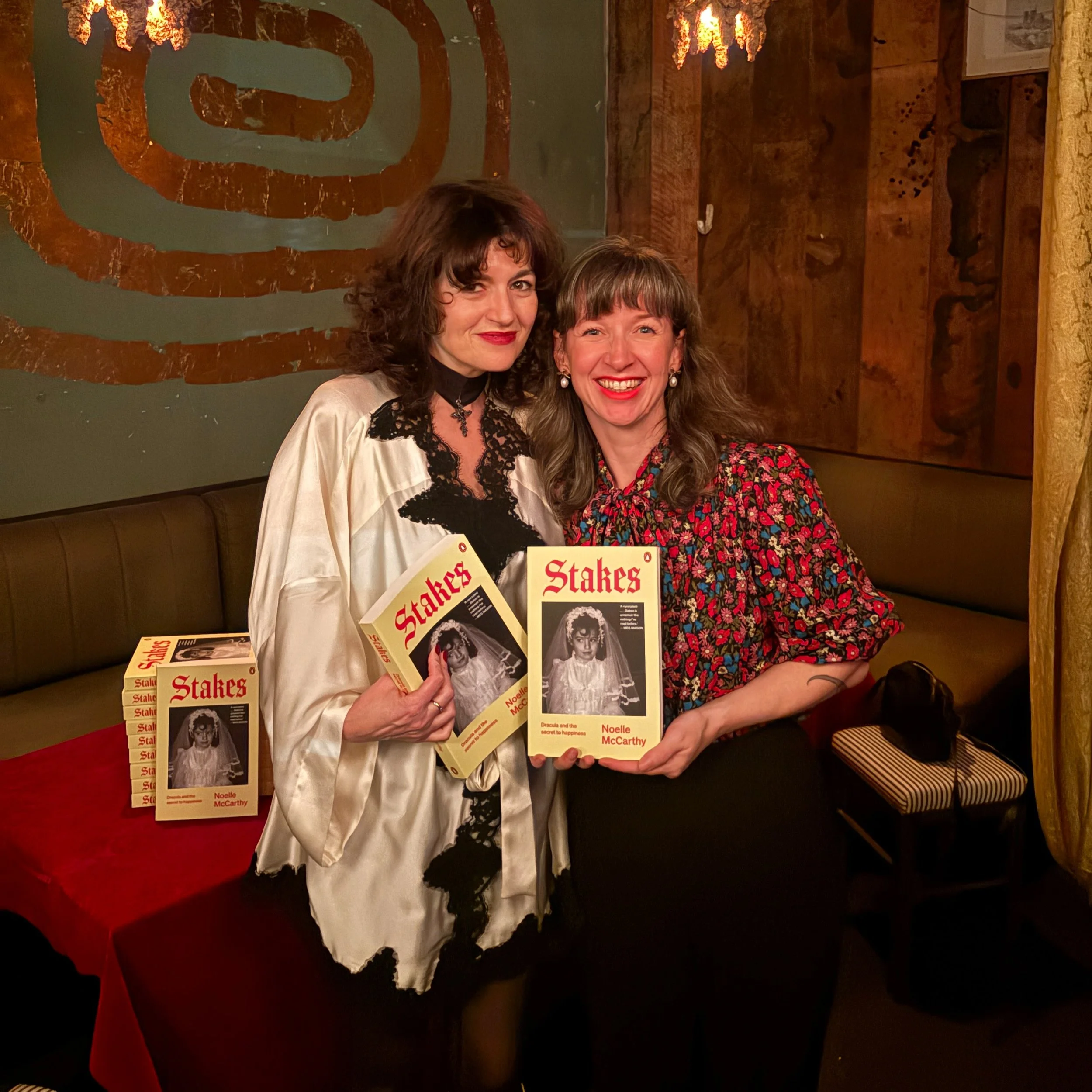 You HAVE to read Stakes! From @noellevivien, the bestselling author of Grand, this is a searing, immersive memoir set between Ireland and Aotearoa.

It's been an absolute pleasure to celebrate the launch of Stakes with Noelle and @penguinbooksnz at @