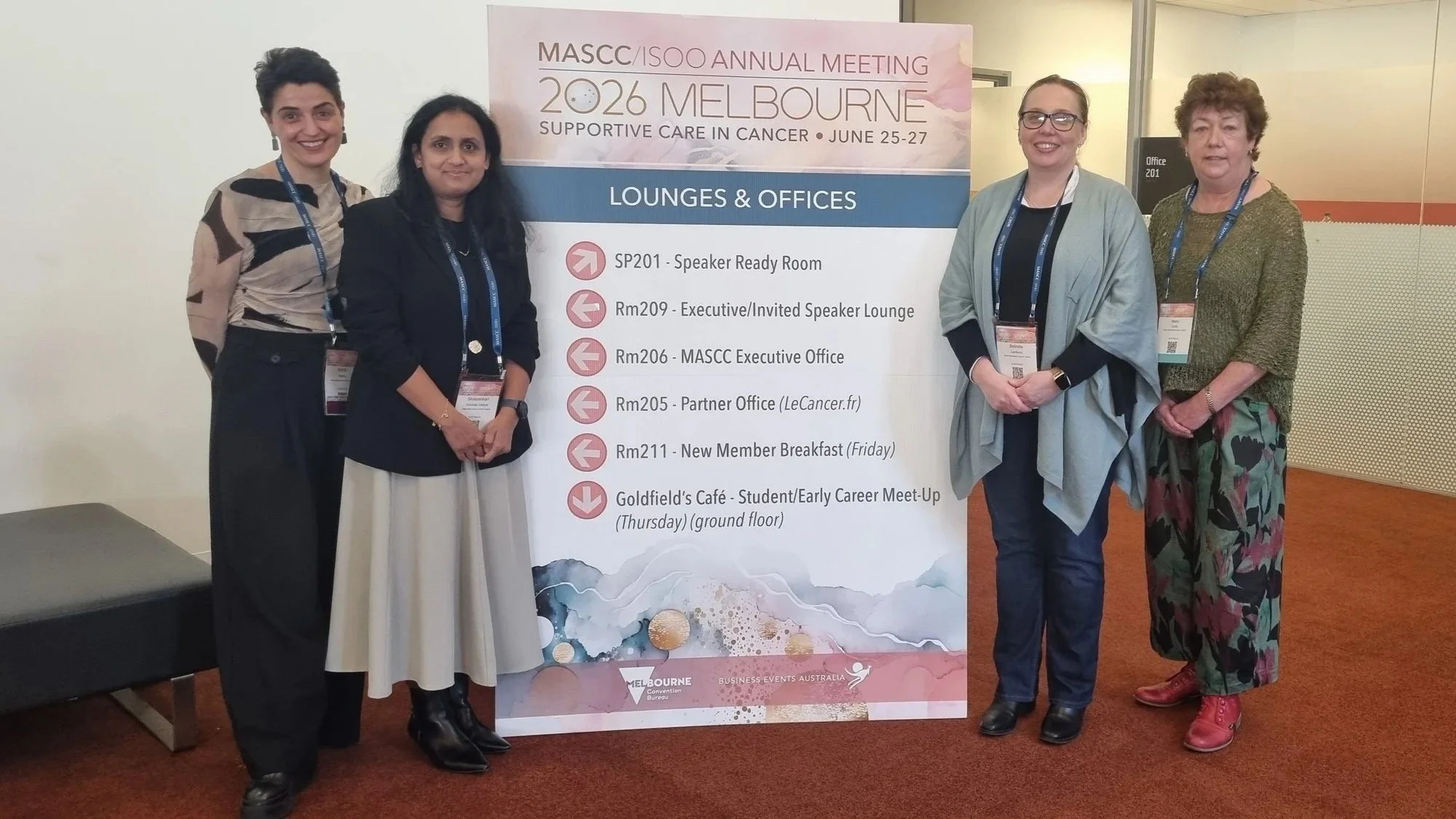 Attendees at the MASCC