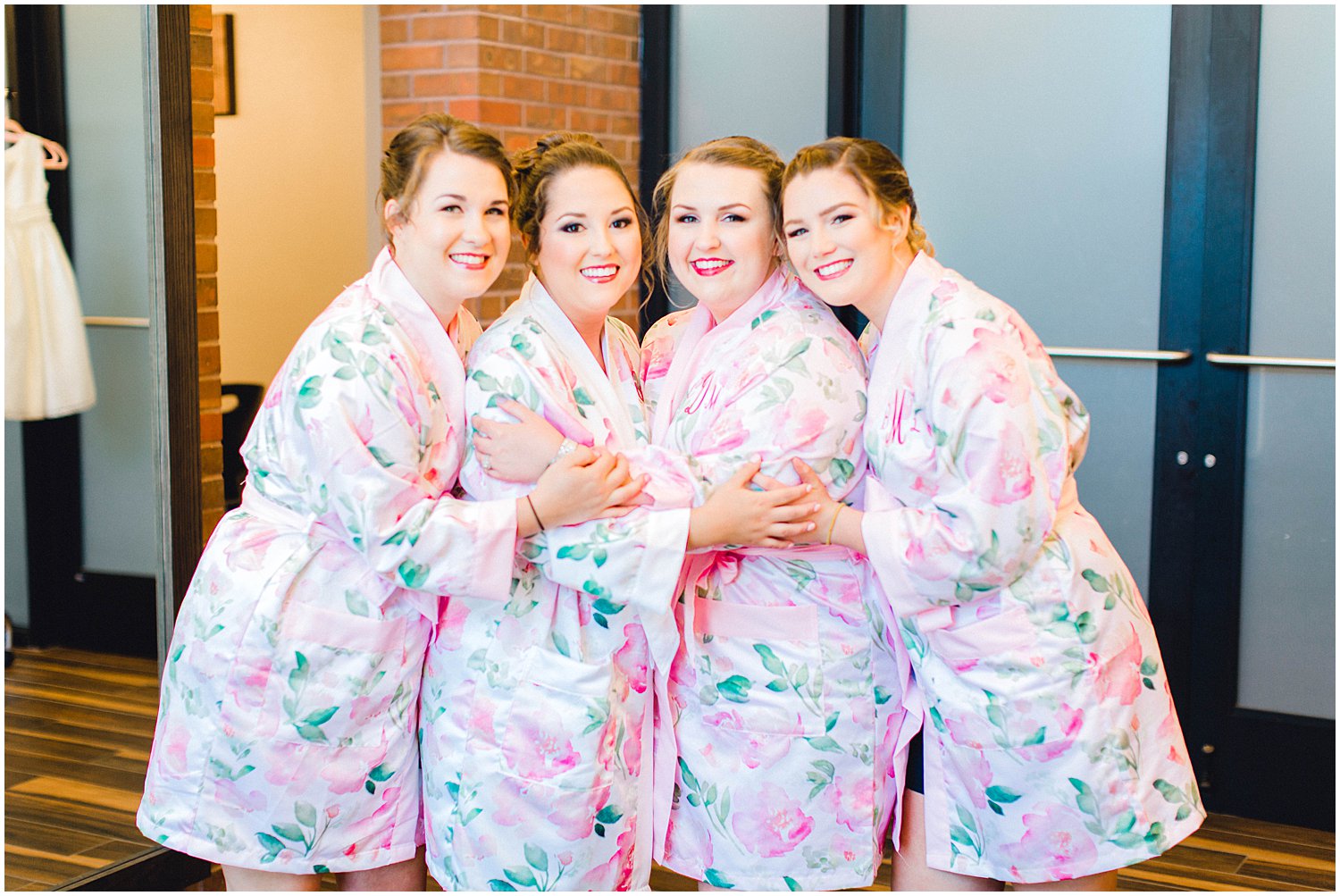 Madison Avenue Central Park Wedding, Kansas Wedding Photographer, Wichita Kansas Wedding Photographer, modern wedding, traditional wedding, wedding photography, wedding inspiration, unique wedding photos, classic wedding photos, getting ready photos, floral robes, floral bridal party robes