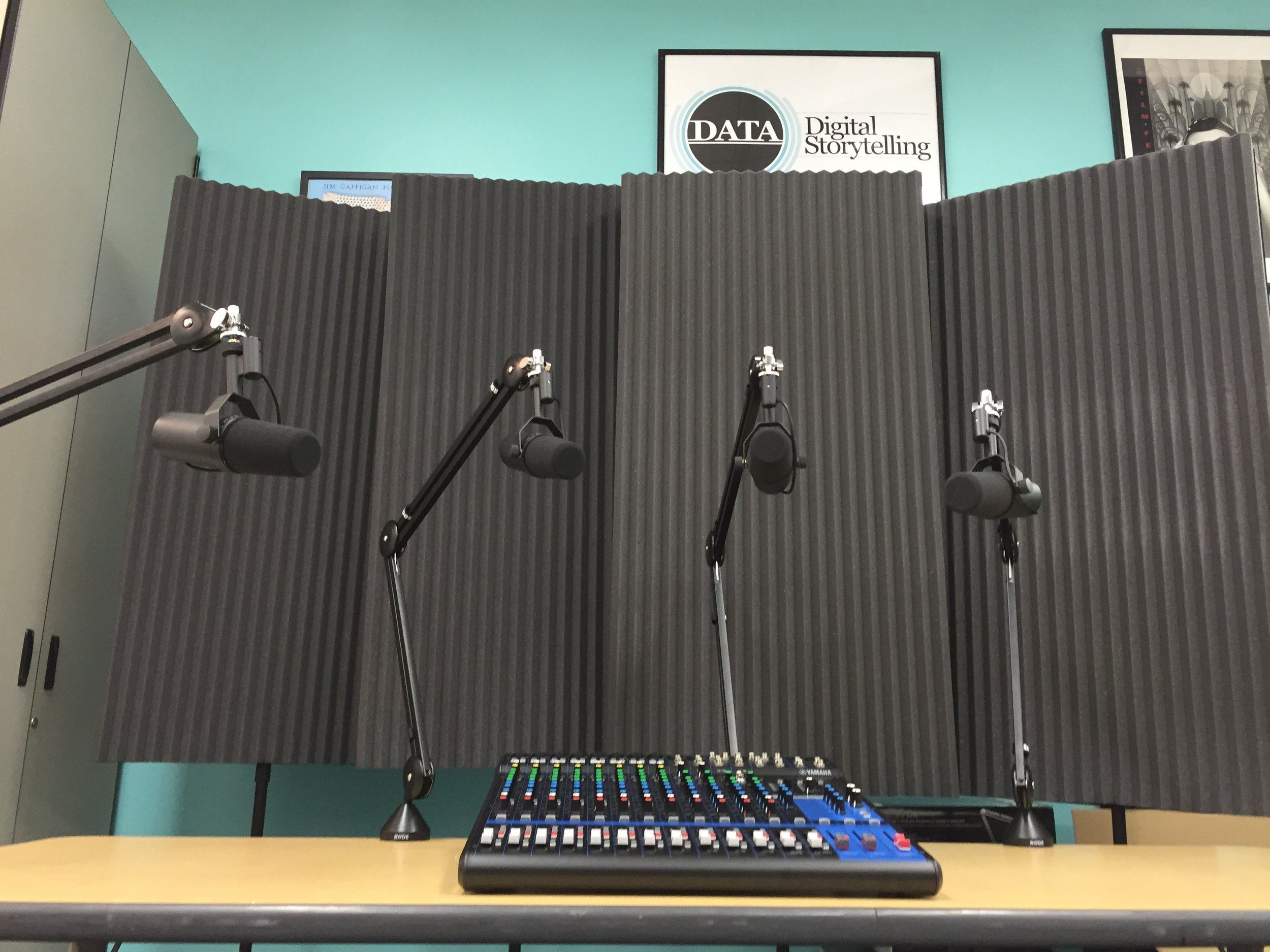  My students also helped produce a podcast for our school district, and after it became successful we were given a grant to upgrade our audio gear. This is where I used the Shure SM7B for the first time.  