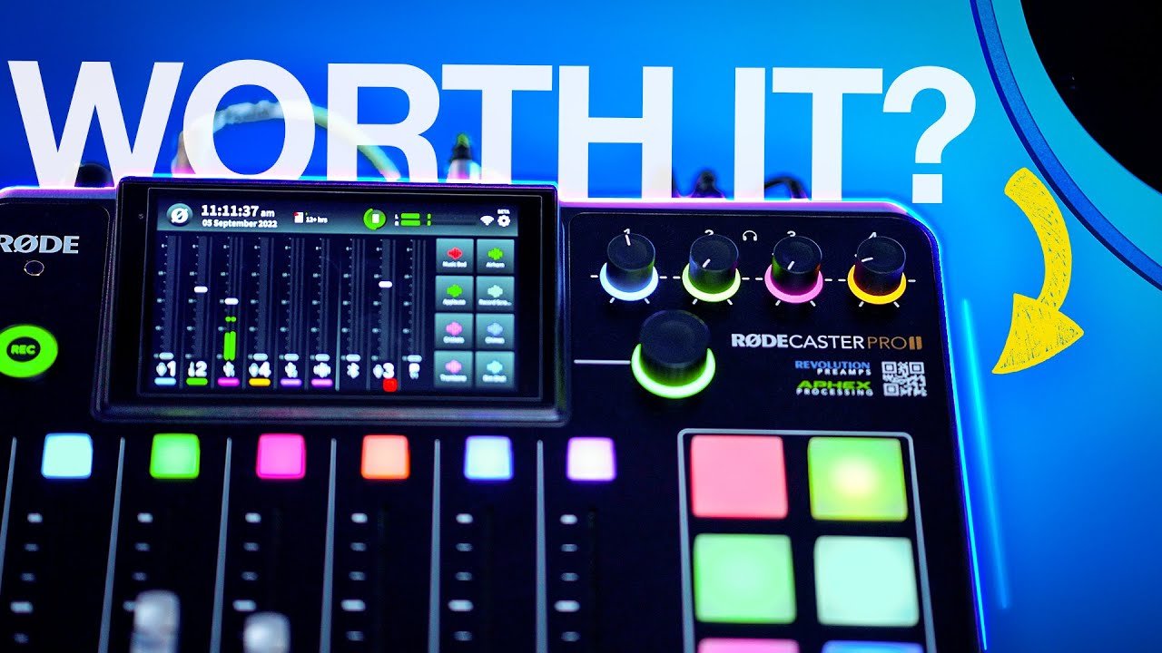 RODECaster Pro II: Revamped Mixer For All Audio Content…