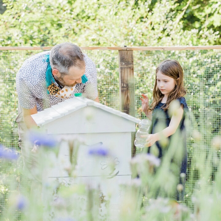 It's a Monday kind of Tuesday over here, ammiright? And the pollen is INSANE out there. But - always looking for the silver lining - the honeybees will be so very happy. And as I learned from this amazing client turned close friend and now Bee Keeper