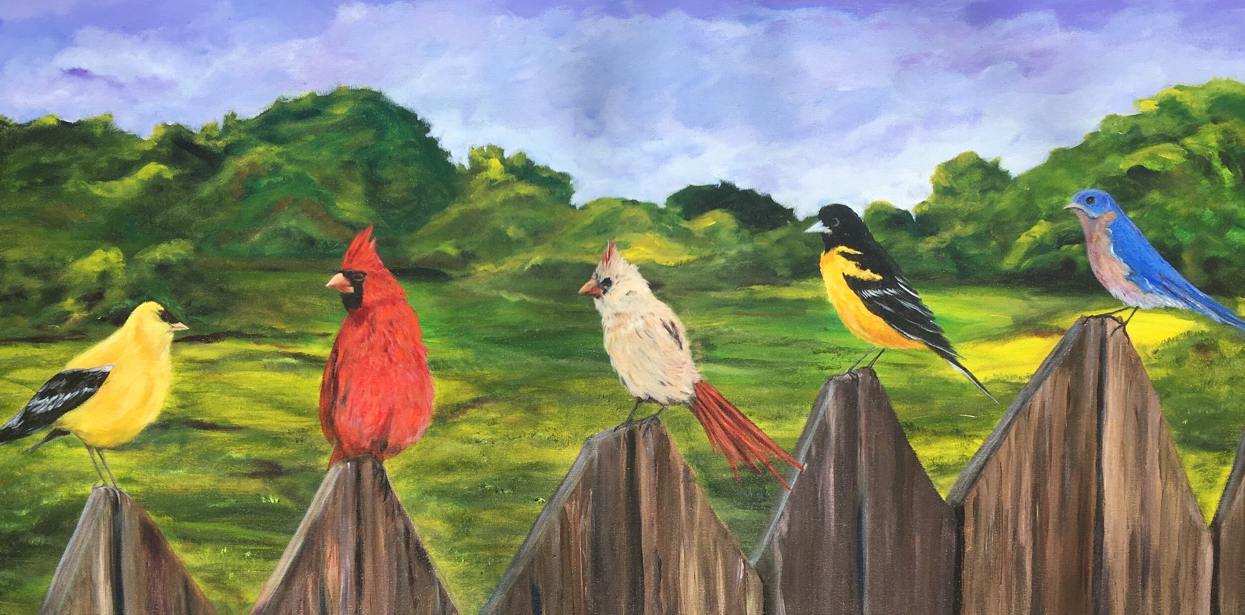 The Real Twitter. 24"x48" $2,800