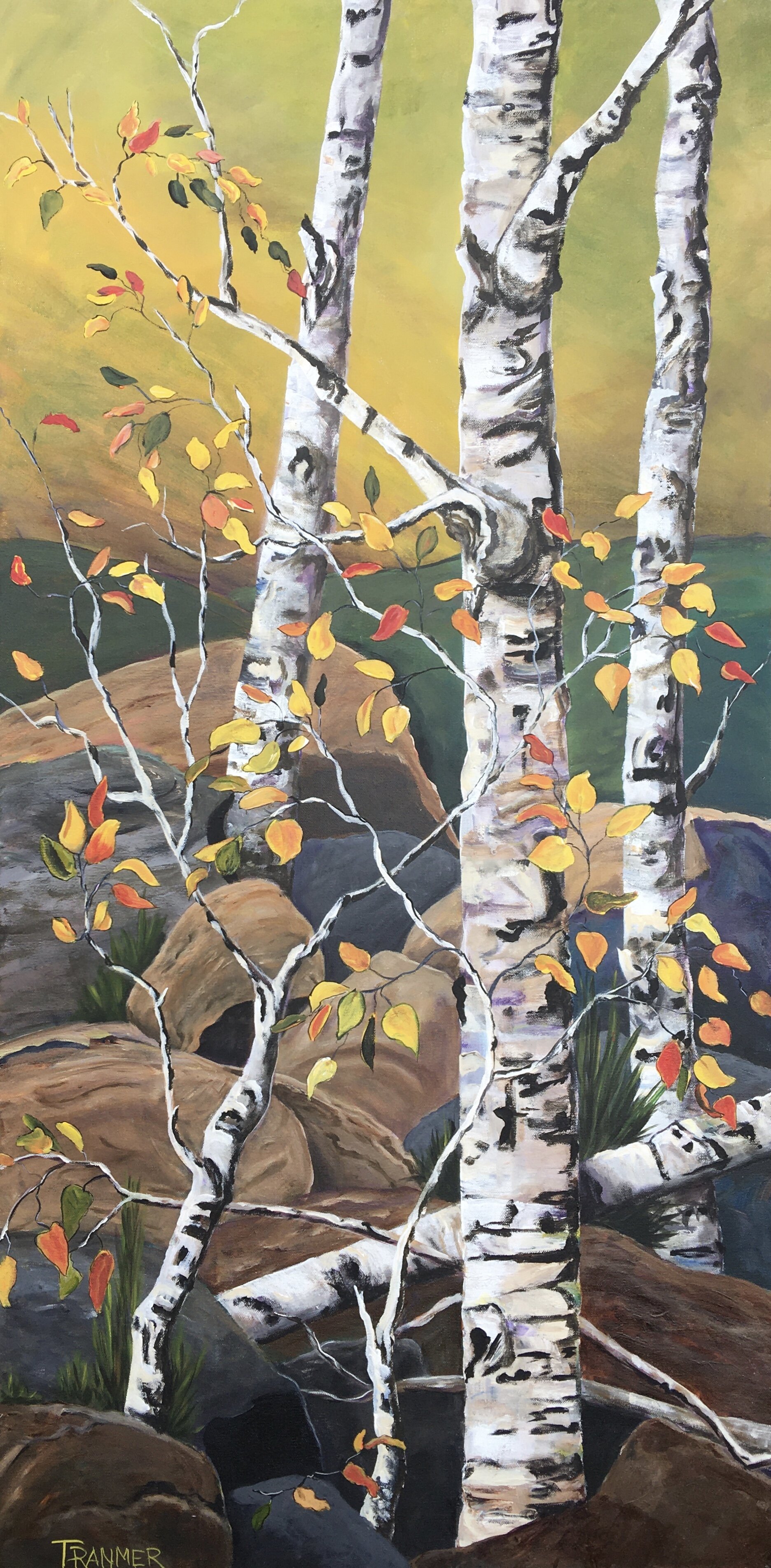 Colorful Aspen. $2,500. SOLD