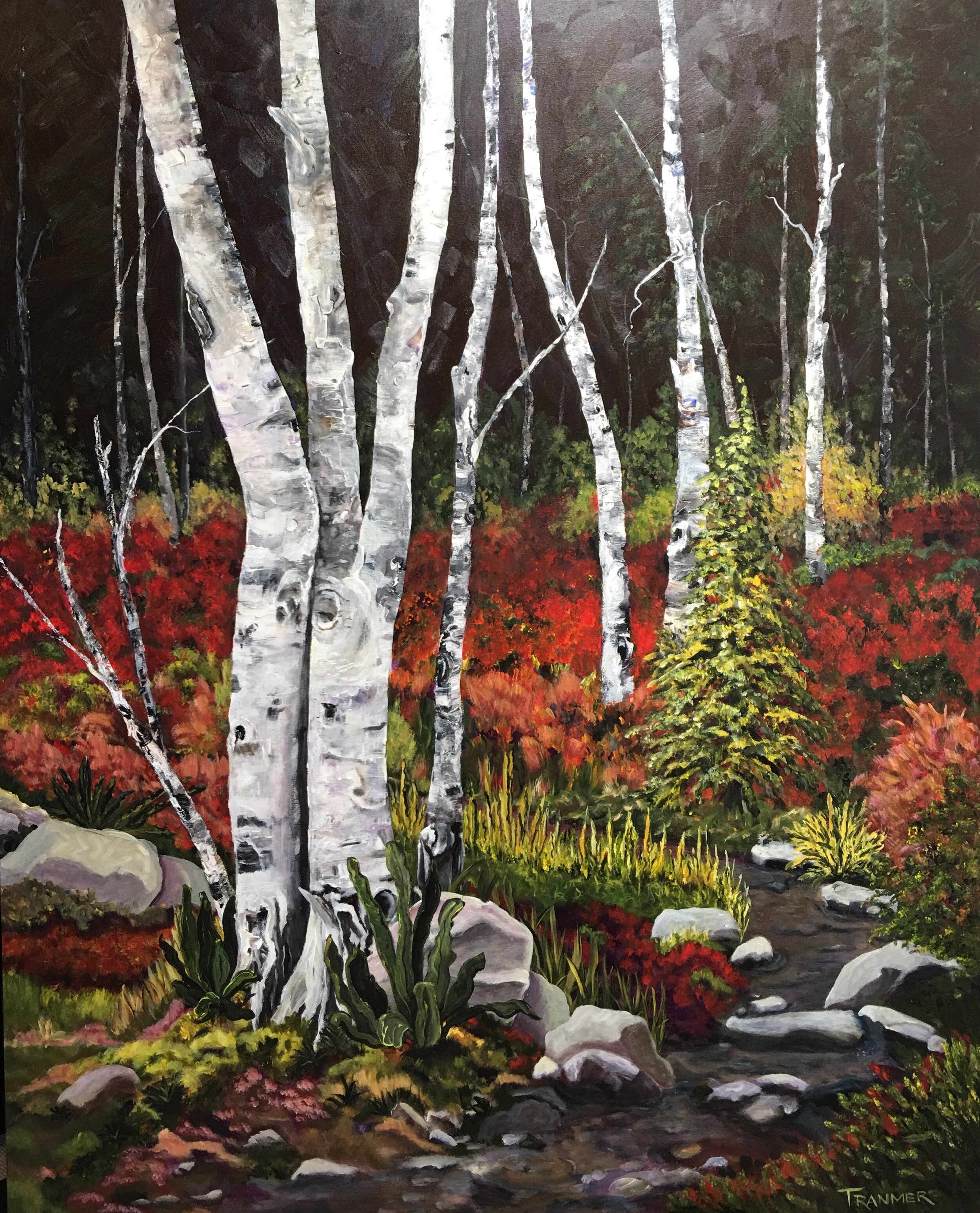 Aspen Grove. 60"x48" $4,500