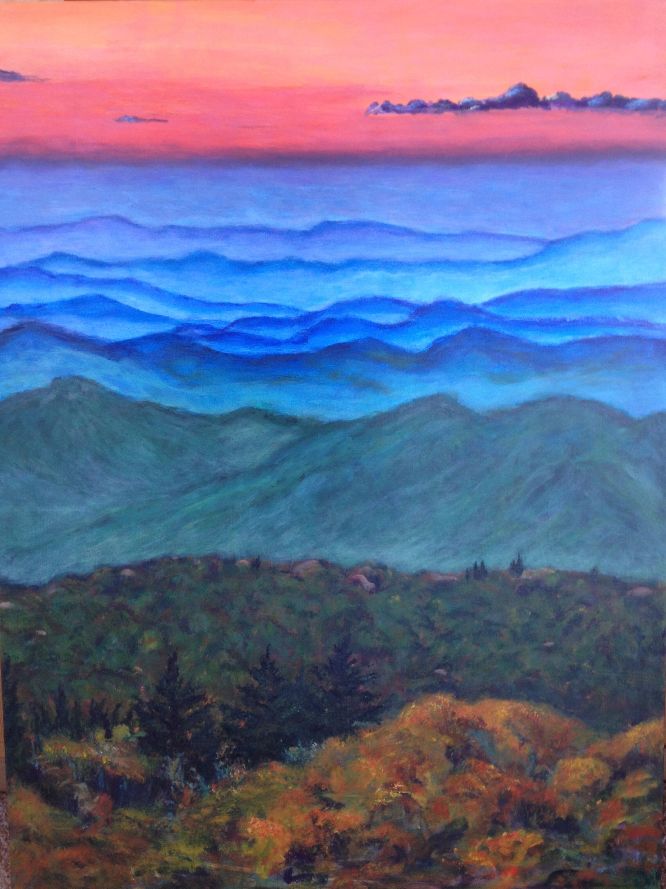 Sunset clouds sold