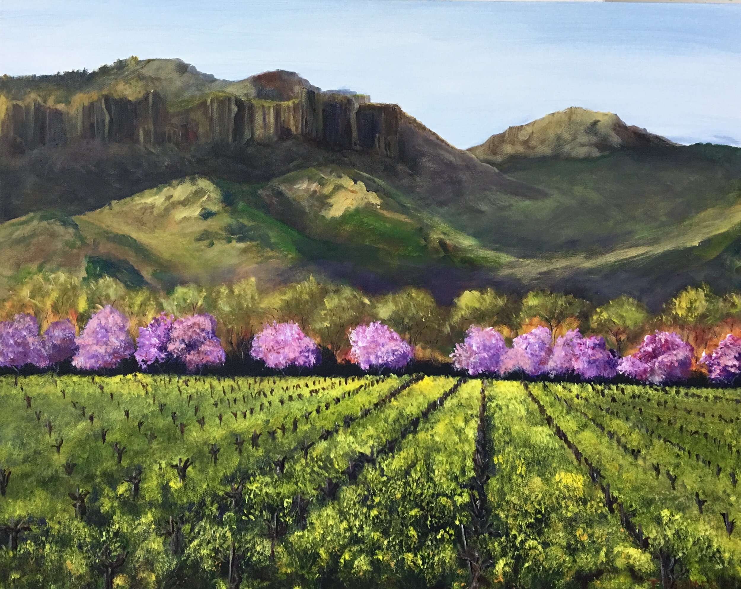 Springtime SOLD 18"x24", $1800