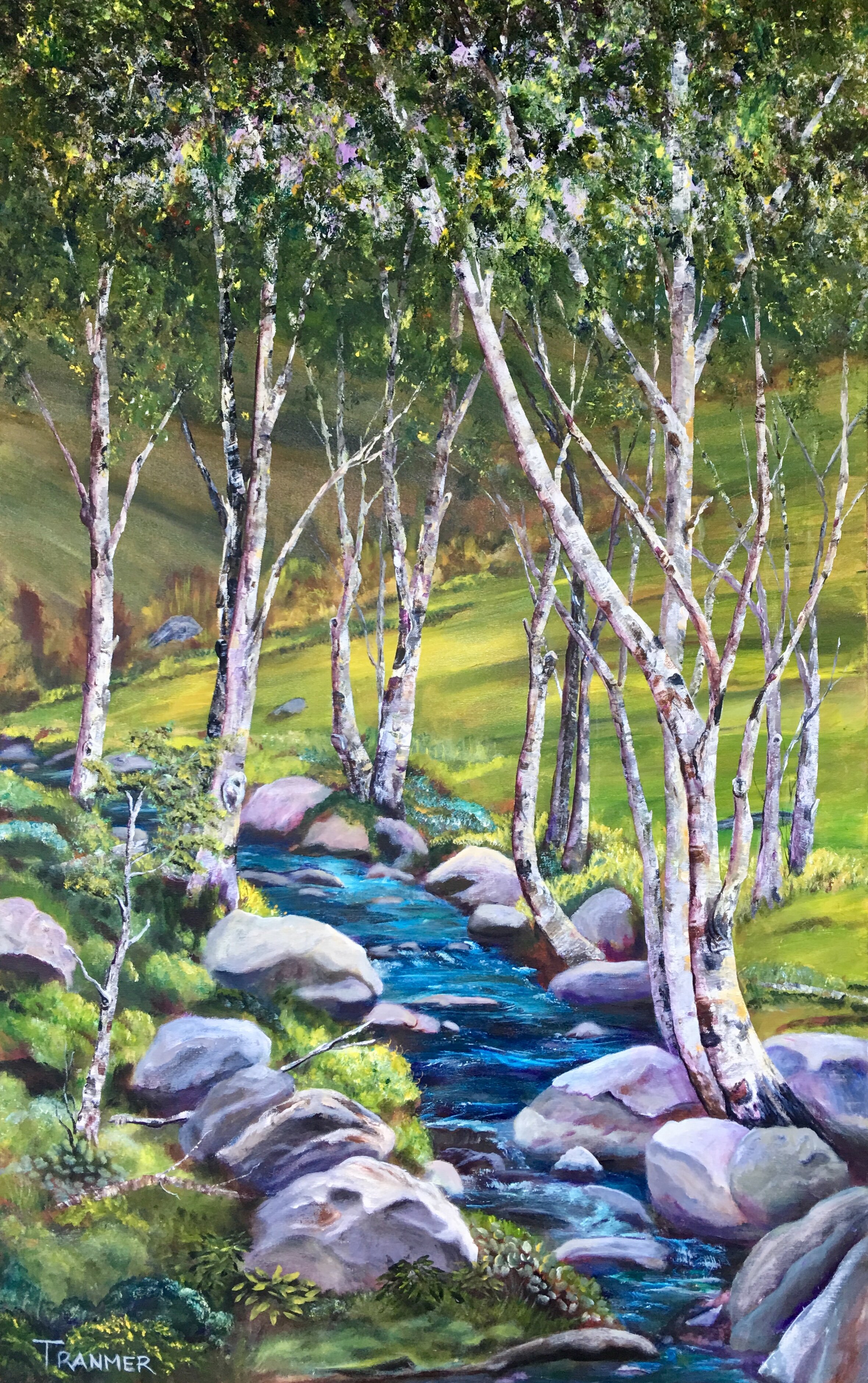 Creekside SOLD 48"x30" $4,200