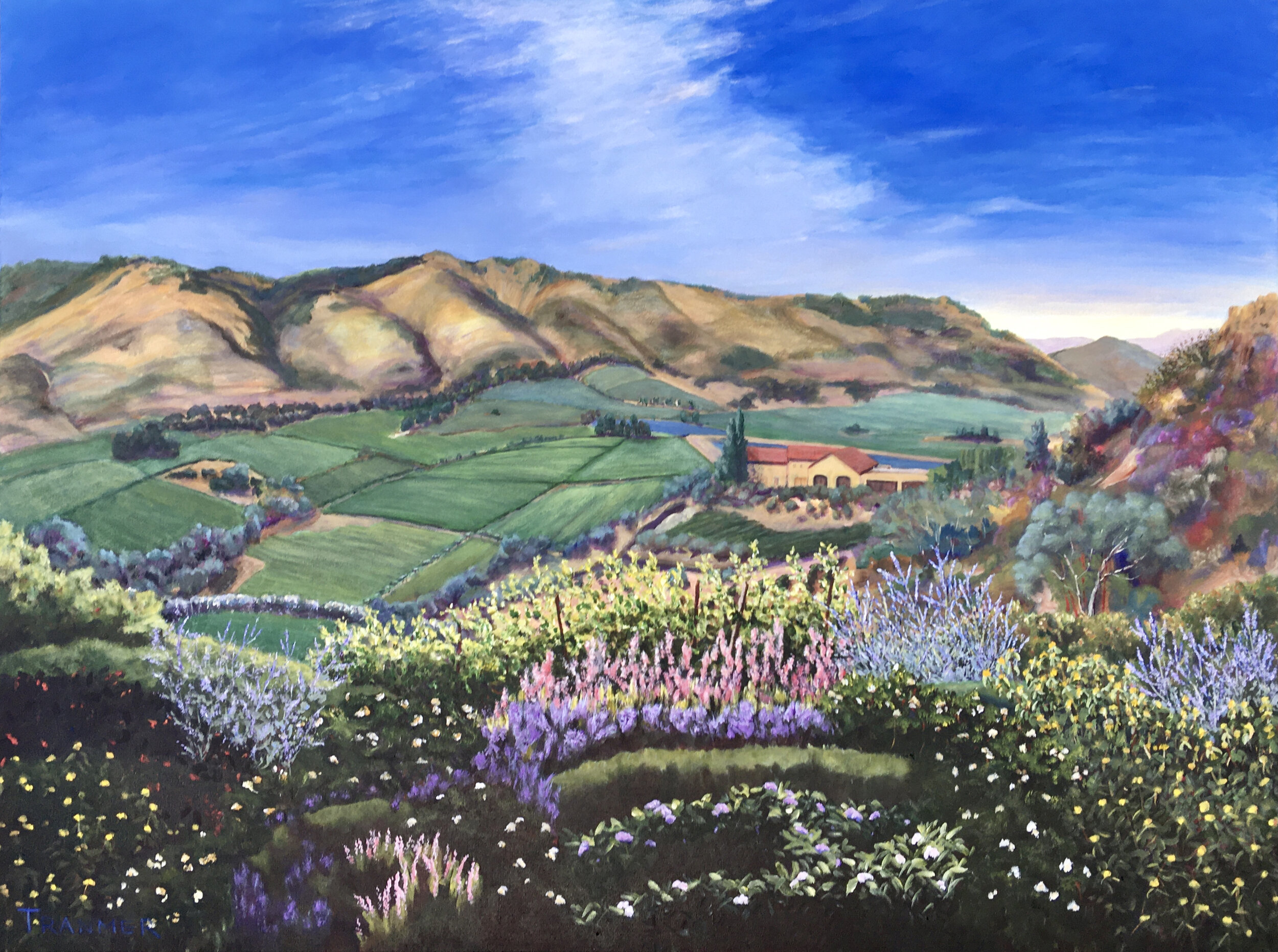 Antica Winery. 36"x48" $6,000. SOLD