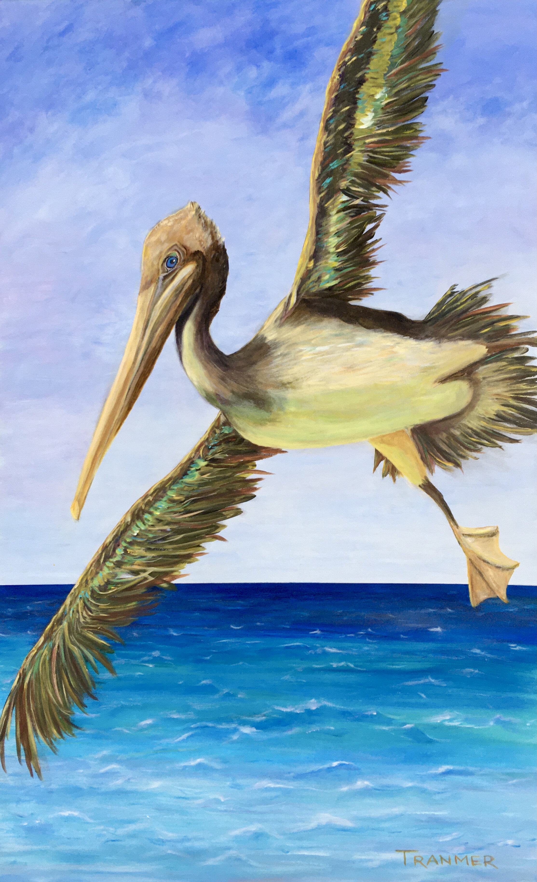 Spread Your Wings 40"x30" $2,200. SOLD