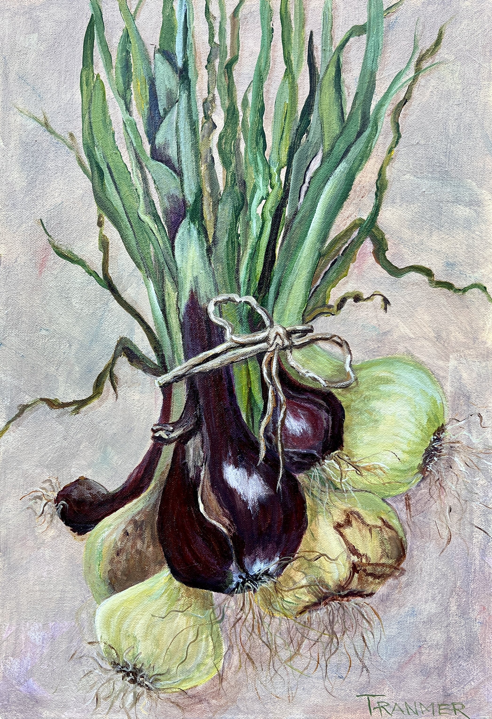 Bunch of Onions. SOLD. $850