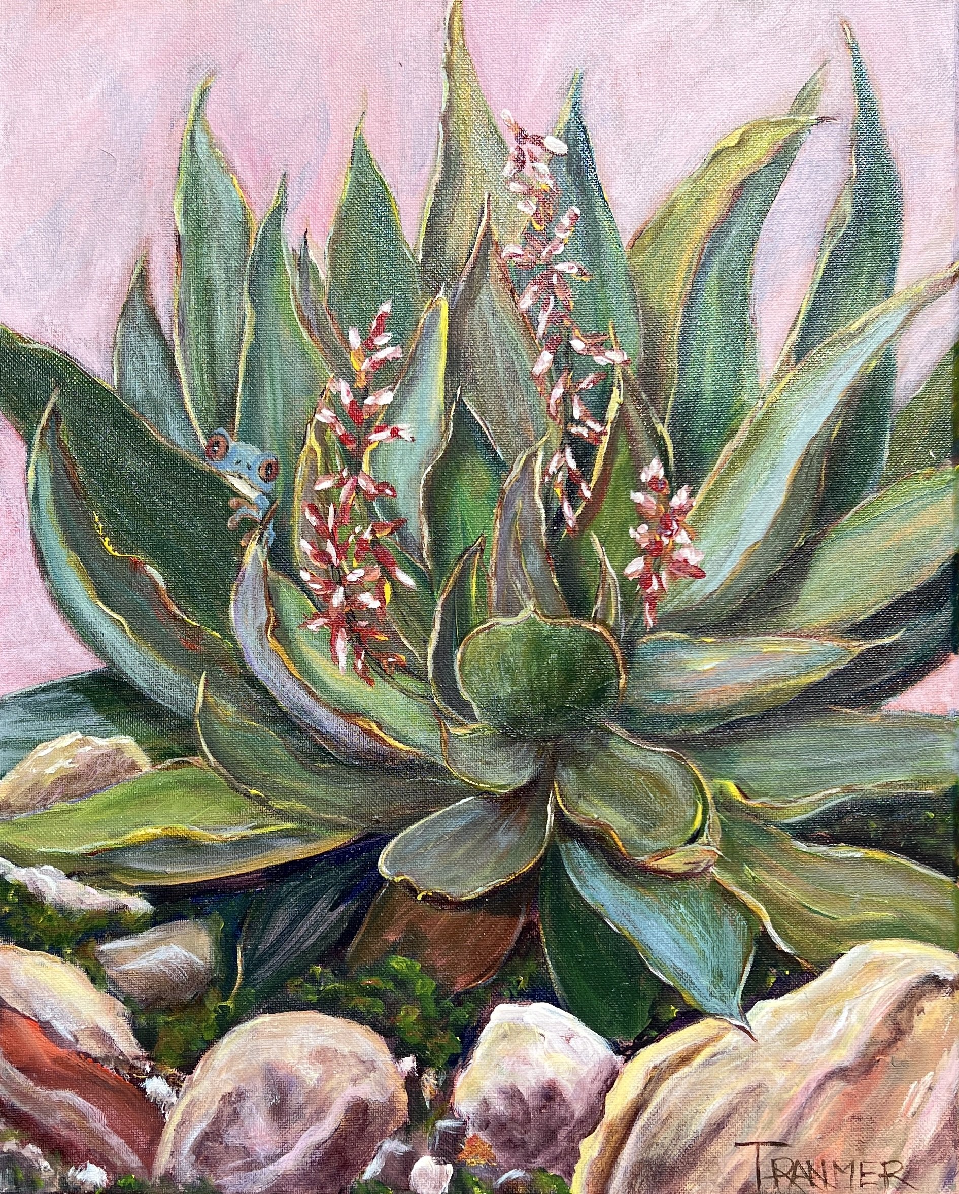Find the Frog... 20"x16". $950