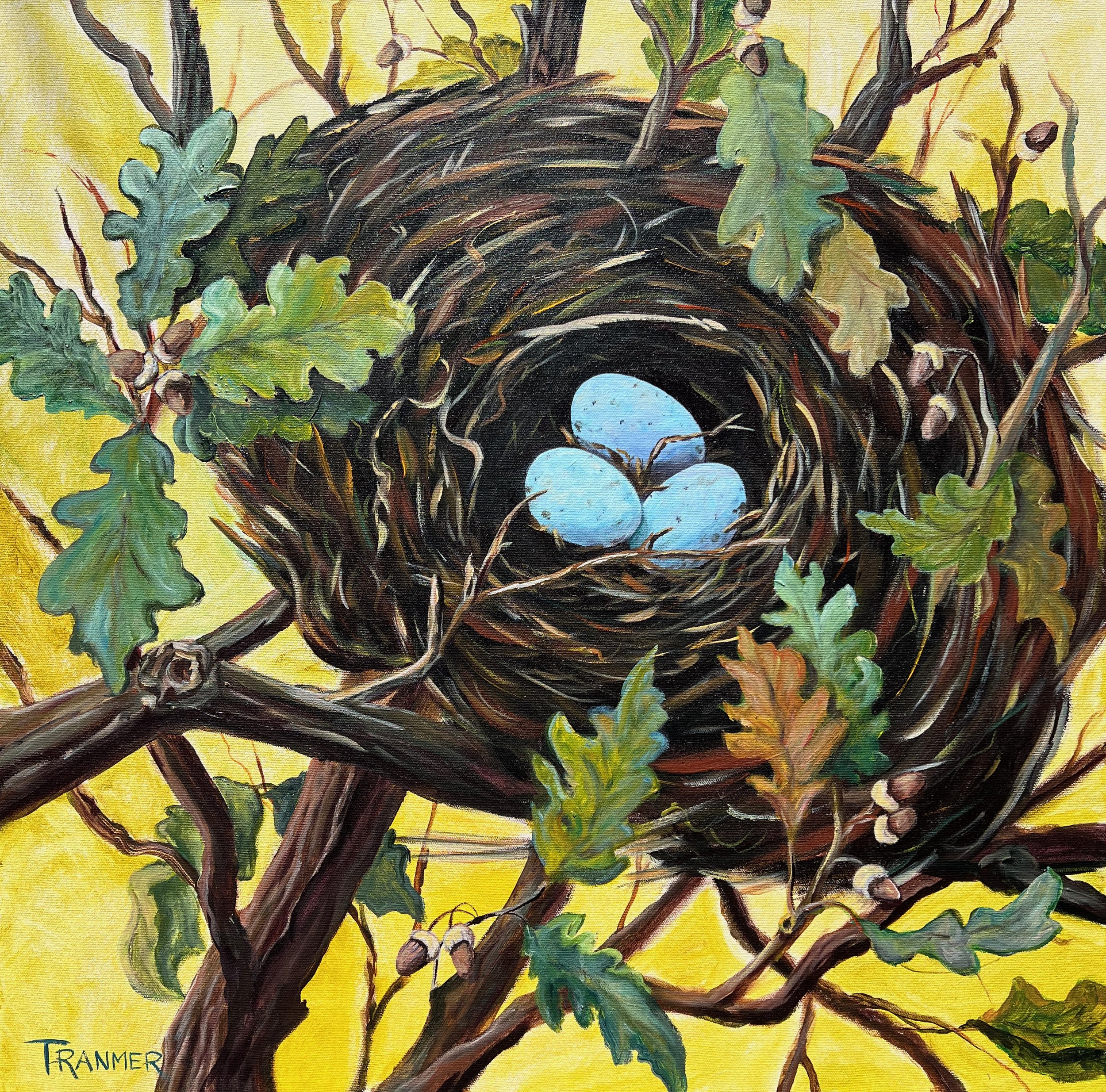 A Nest Above the Rest. 24"x24". $1800