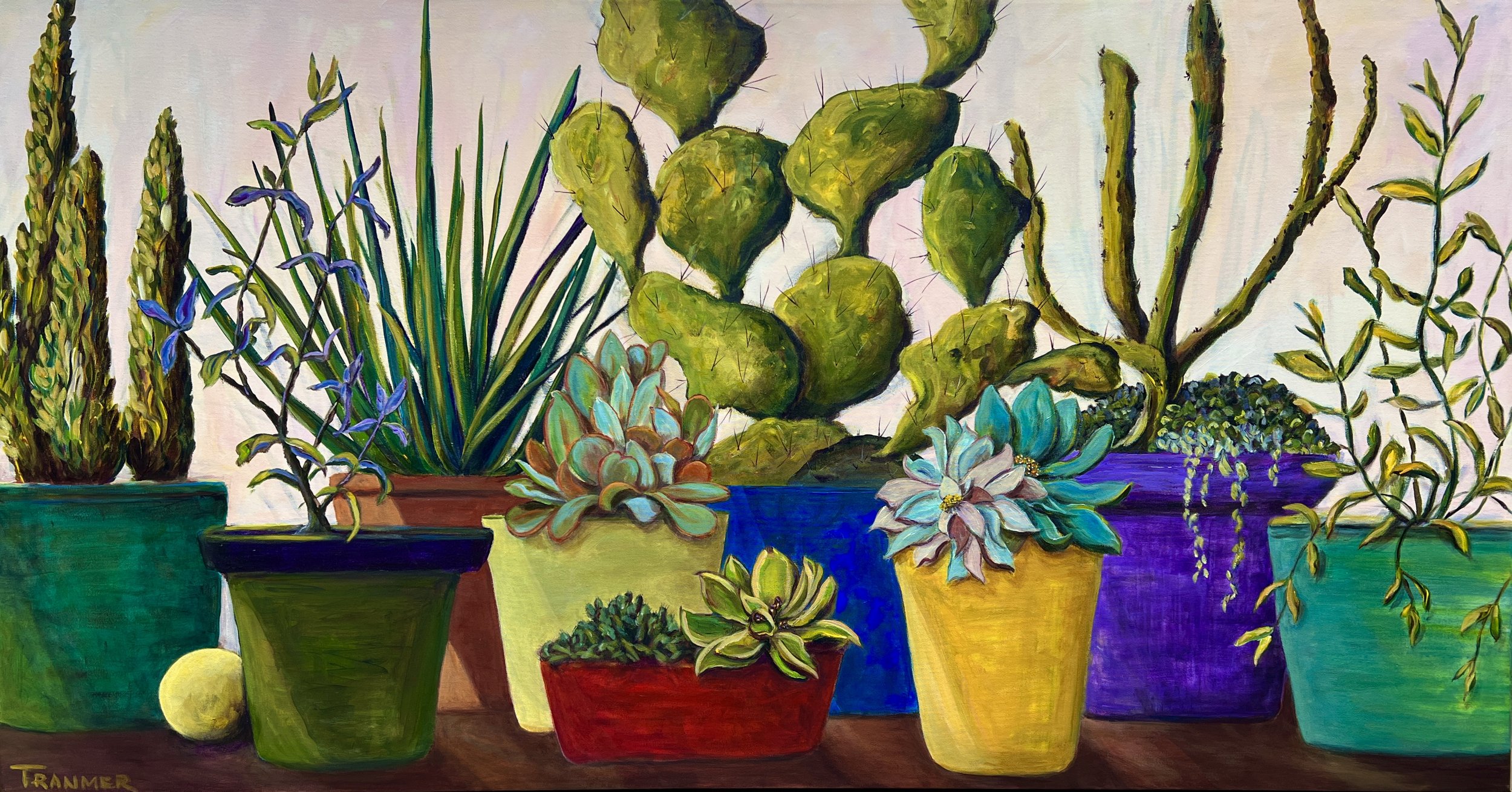 All My Favorites. 30"x60". $6000