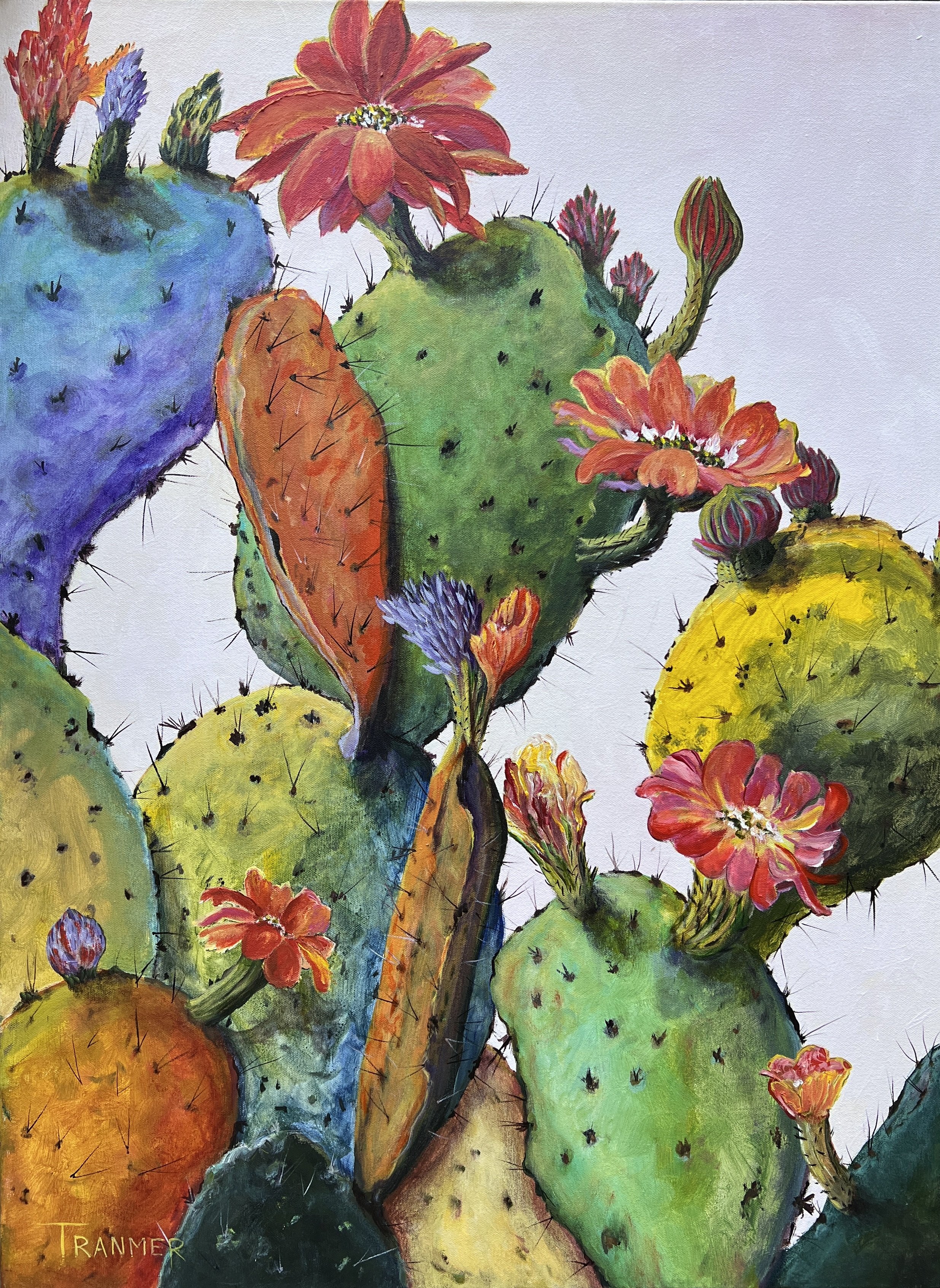 Prickly Pear. 36"x24". $2500