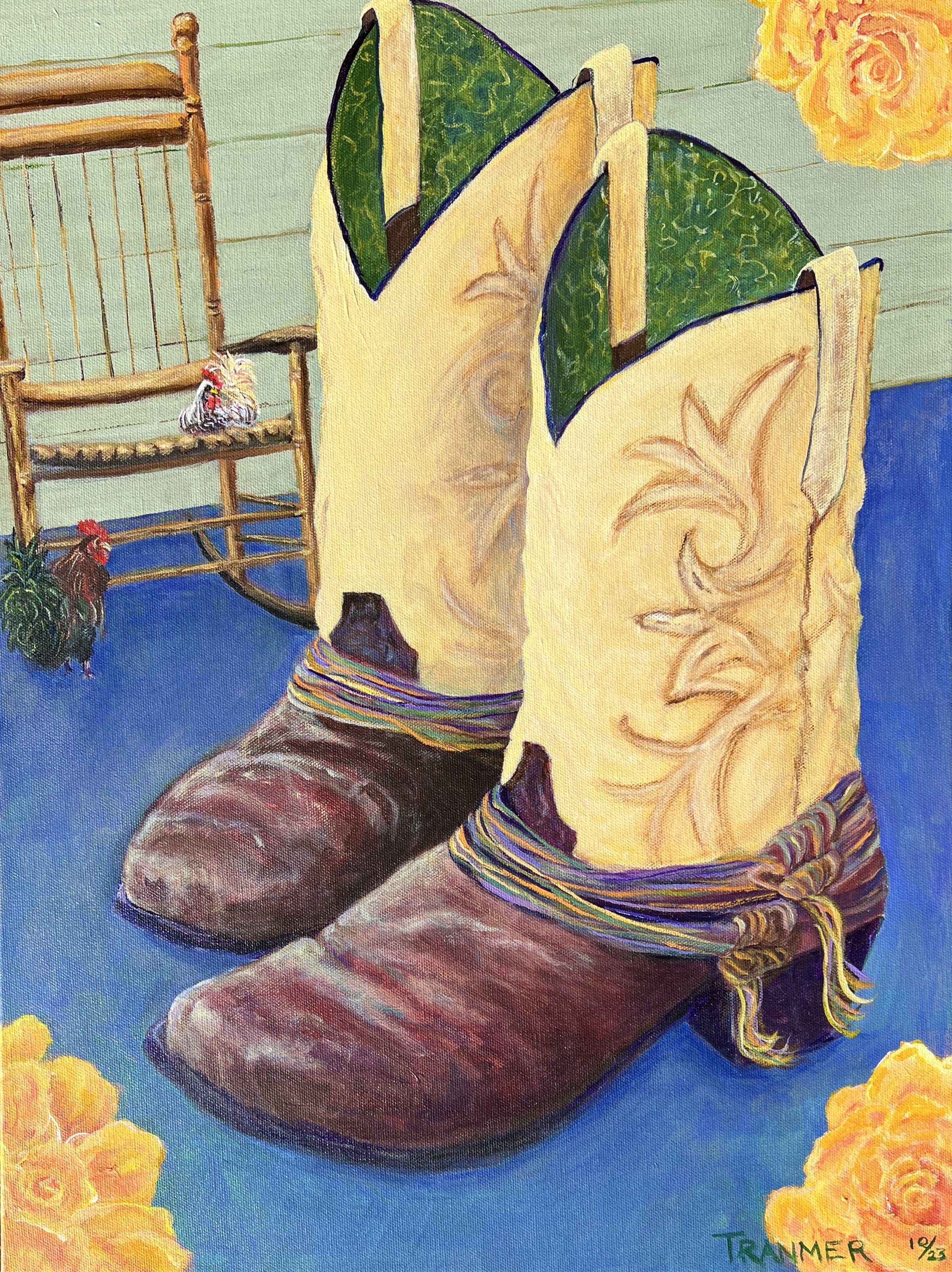 Yellow Rose of Texas. 24"x18" NFS