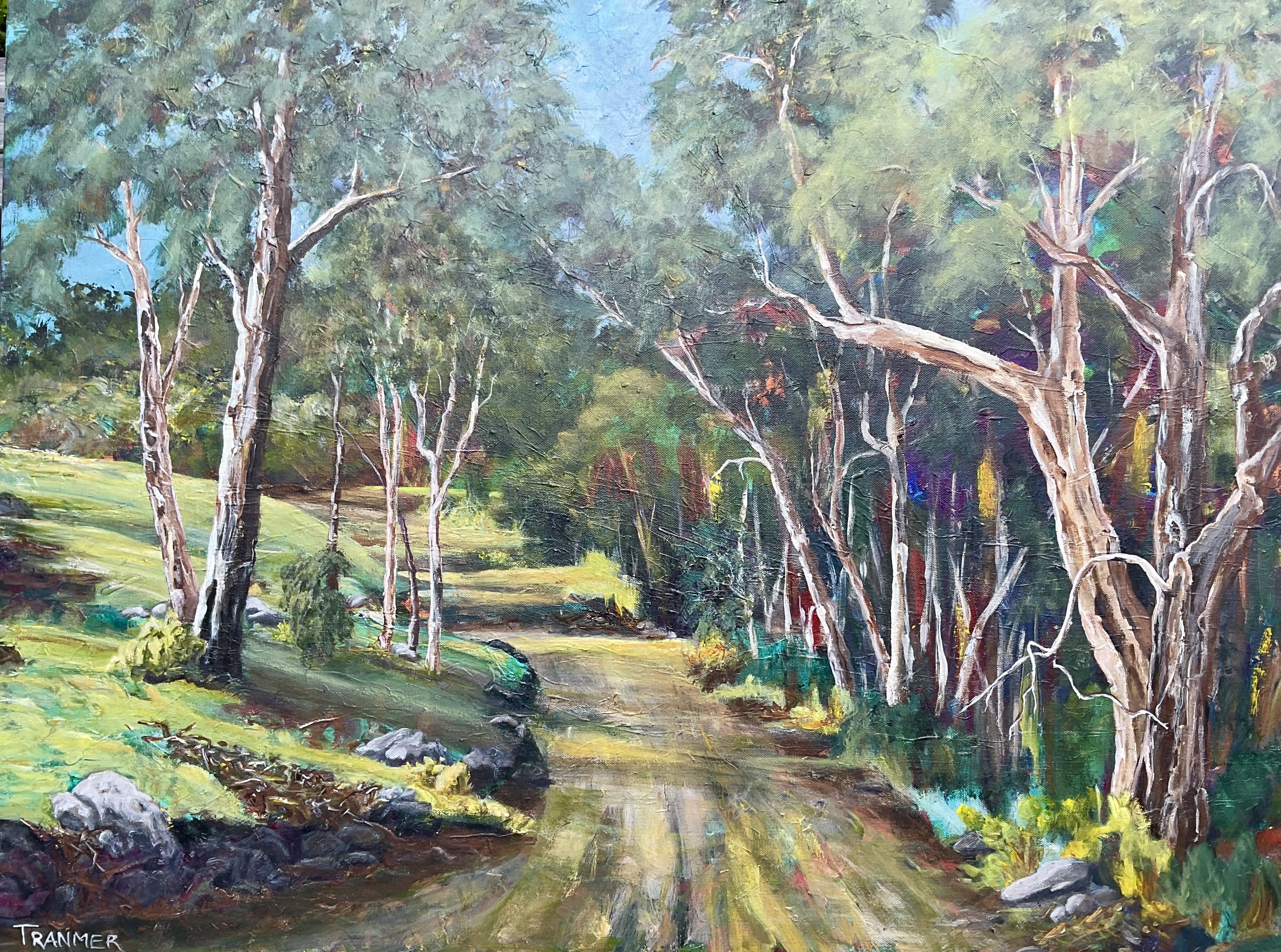 Eucalyptus Lane 30"x 40". SOLD. $4300