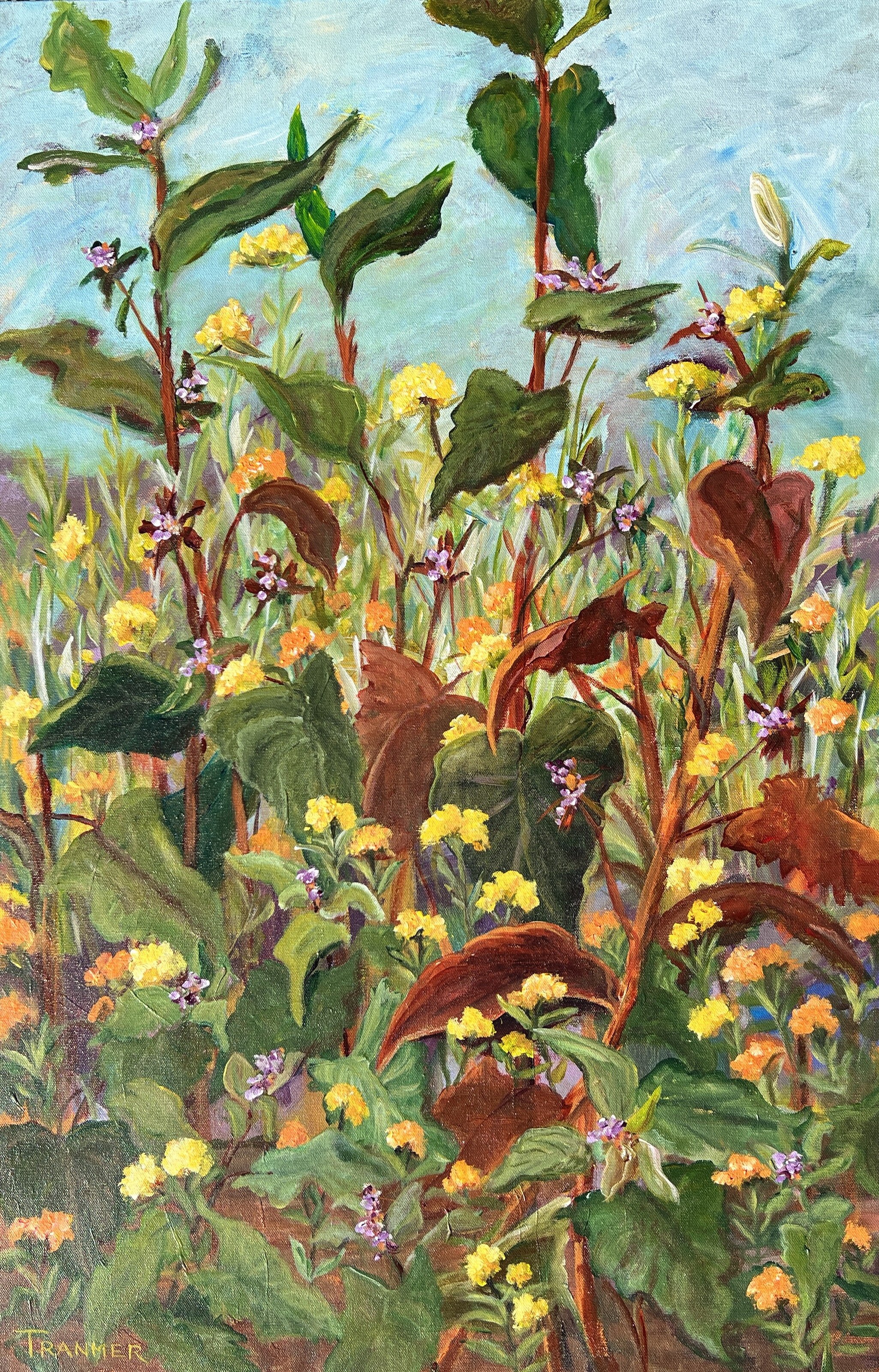 Backyard Garden. 36"x24"... $2500