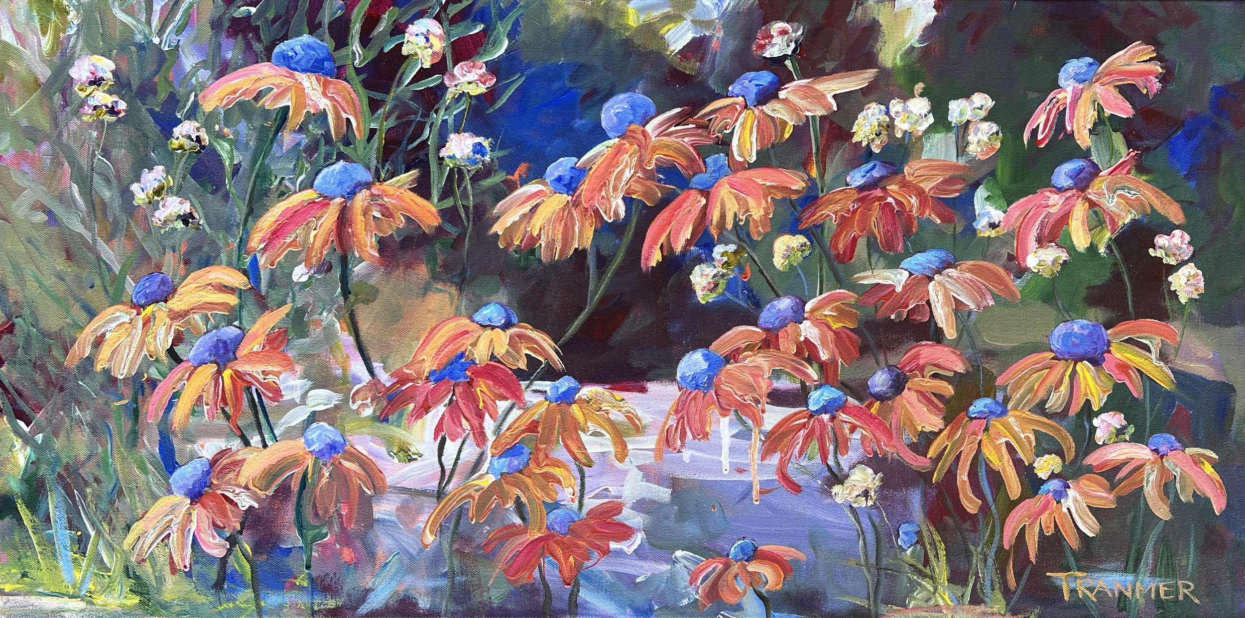 Secret Garden. 16"x31". $1800