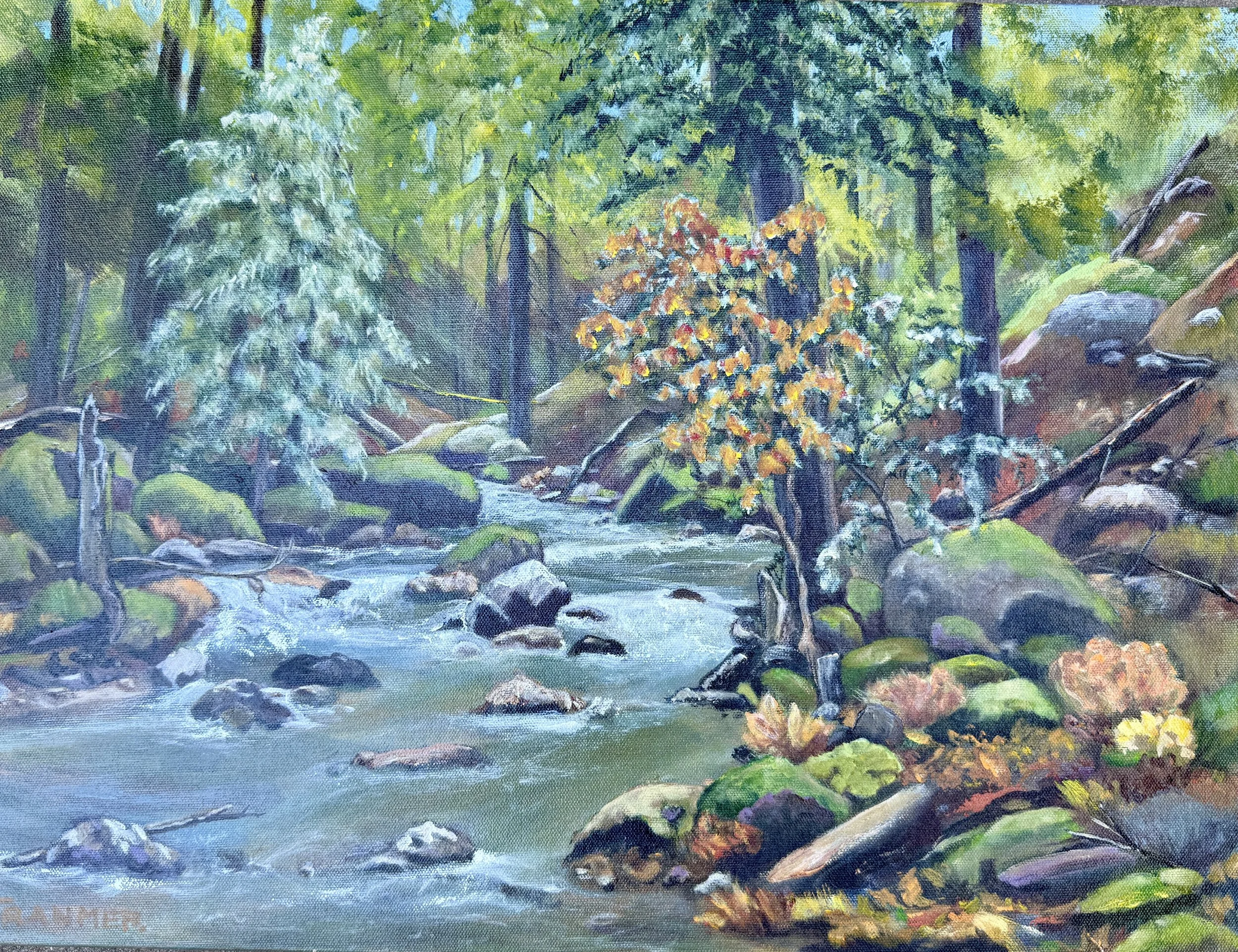 Redwood Creek, Napa , CA 18"x24" $1,100