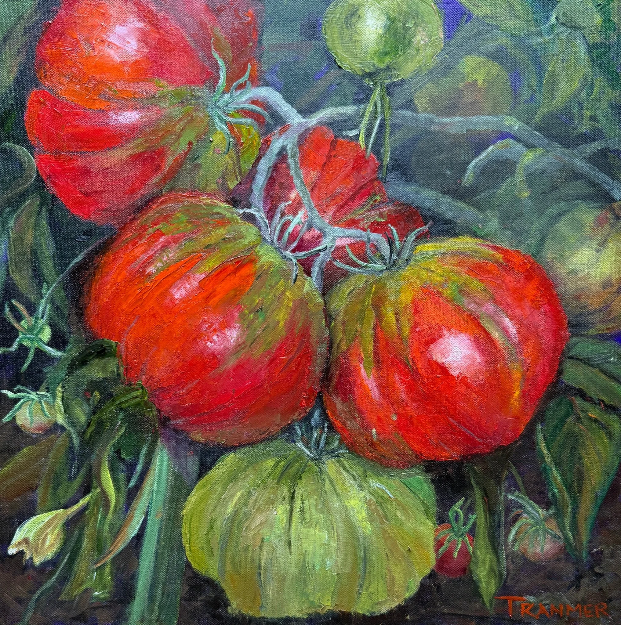 A Taste of Summer. 20"x20" Oil,  $1500