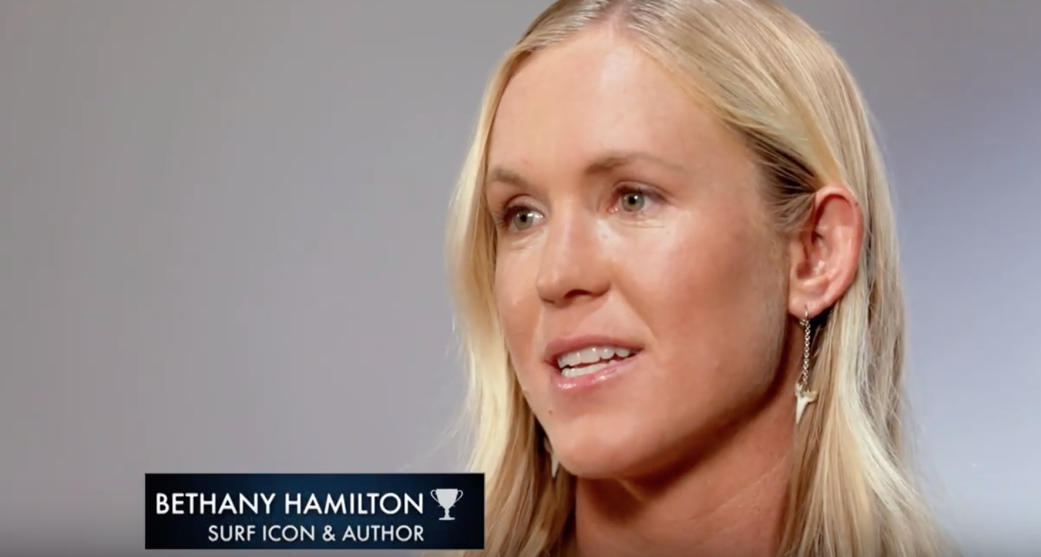 Makeup &amp; Hair for Bethany Hamilton for 'The American Athlete'