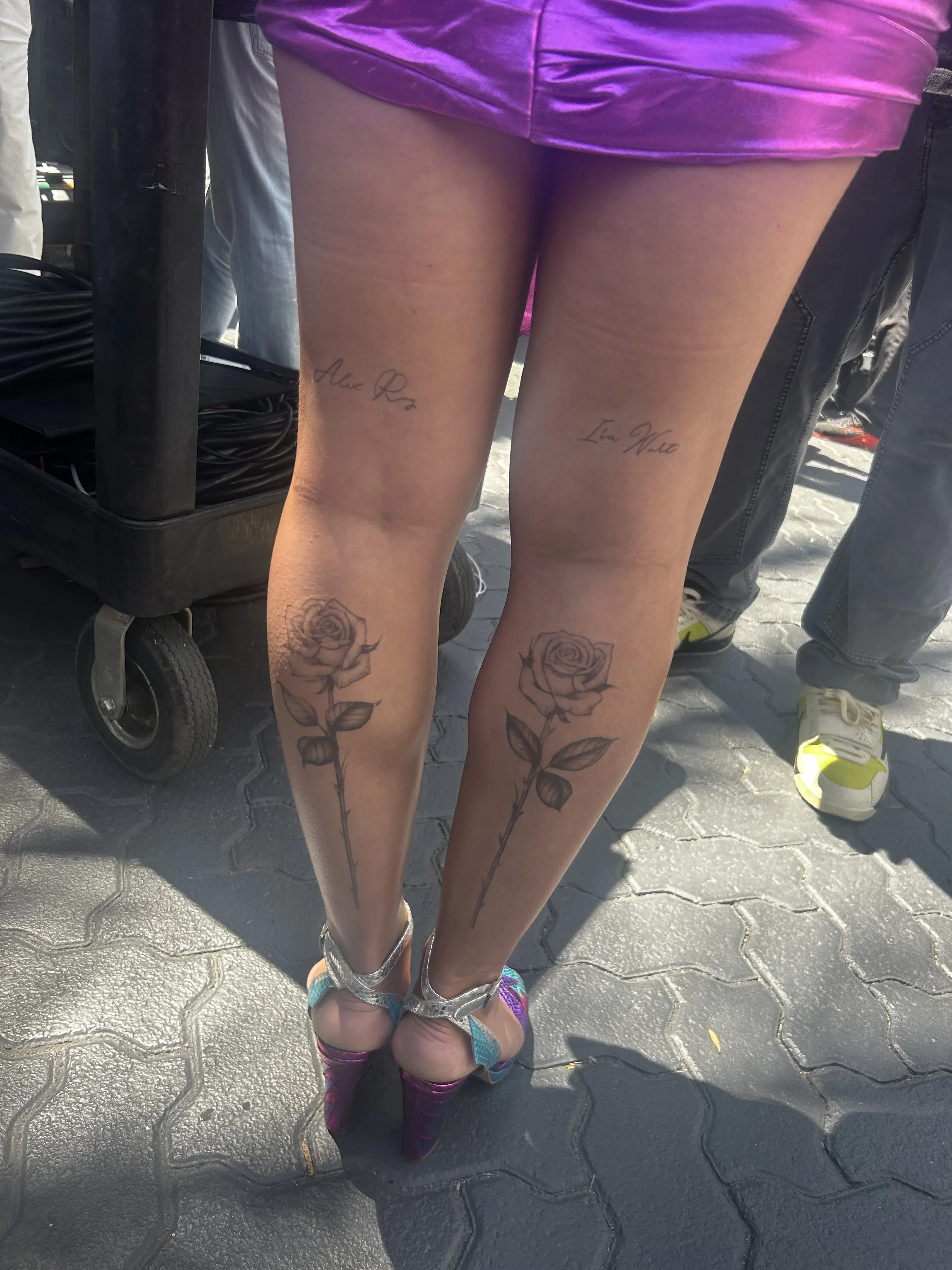 Tattoo replica Doja Cat 'Jealous Type' Music video