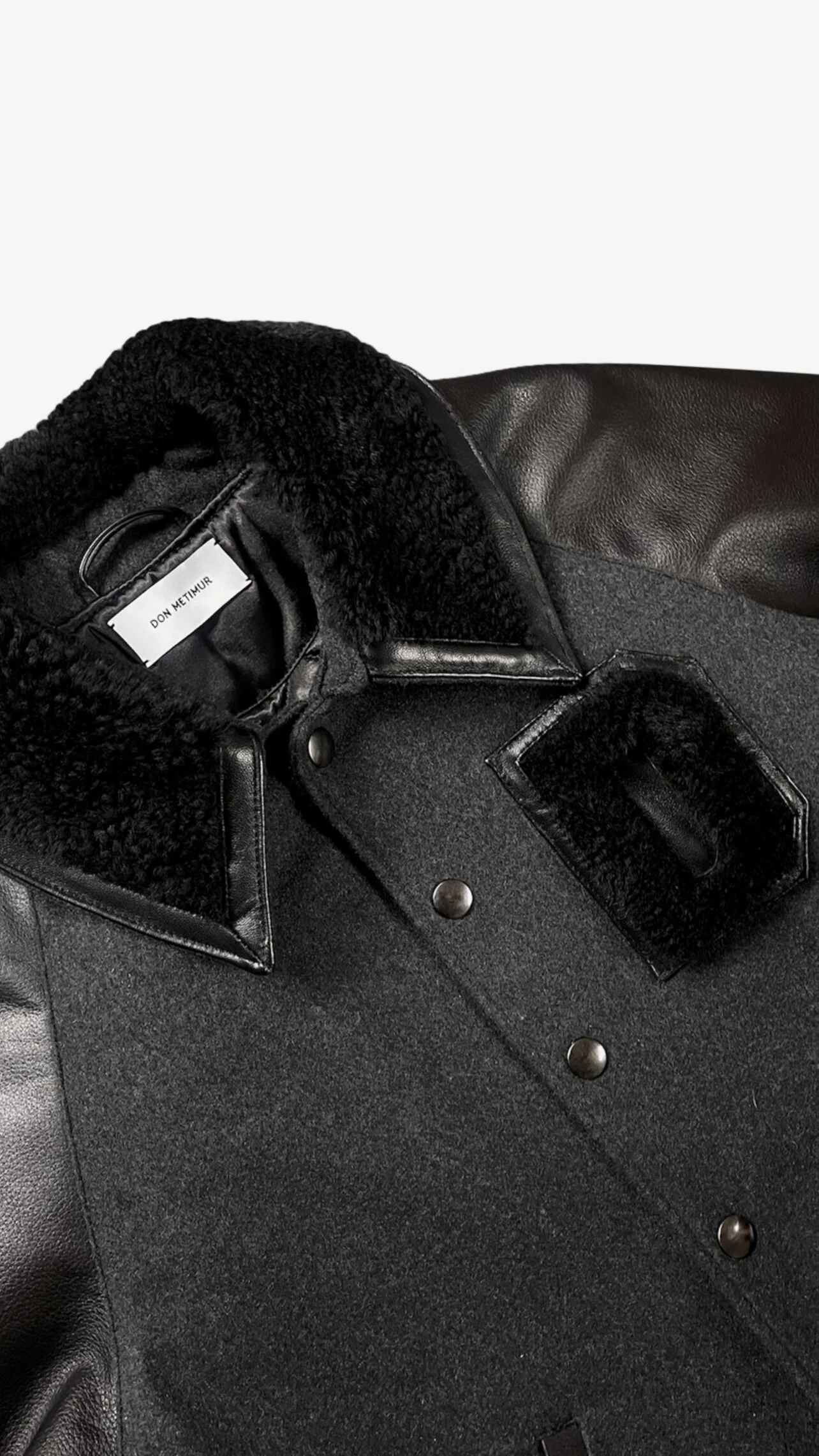 shearling varsity jacket