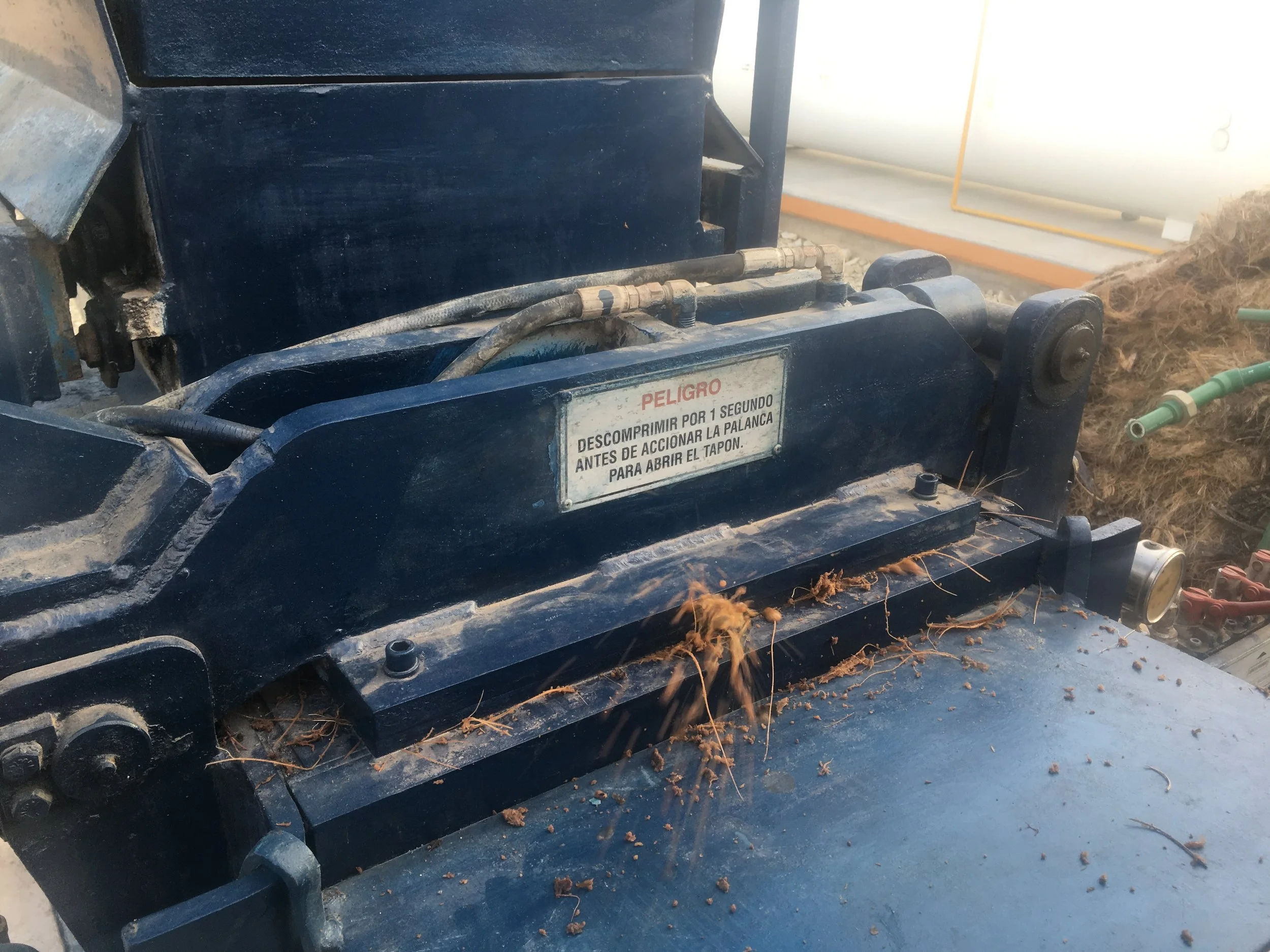  Regarding waste management I initiated the program to upcycle leftover agave fibers into compressed adobe bricks. Bringing back an old and effective technique that was almost forgotten after concrete got in the way. To optimize the traditional proce