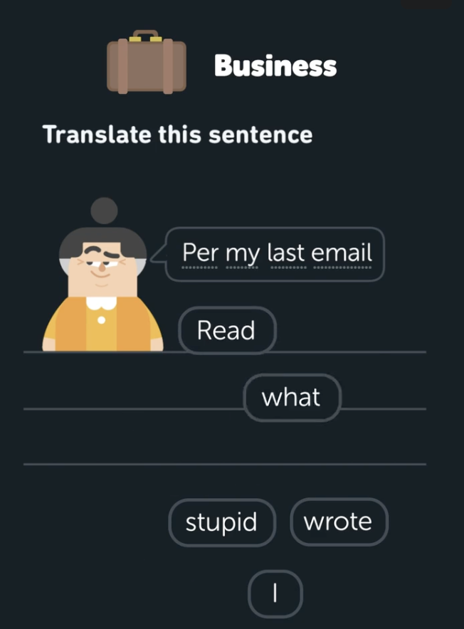 Duolingo Reel